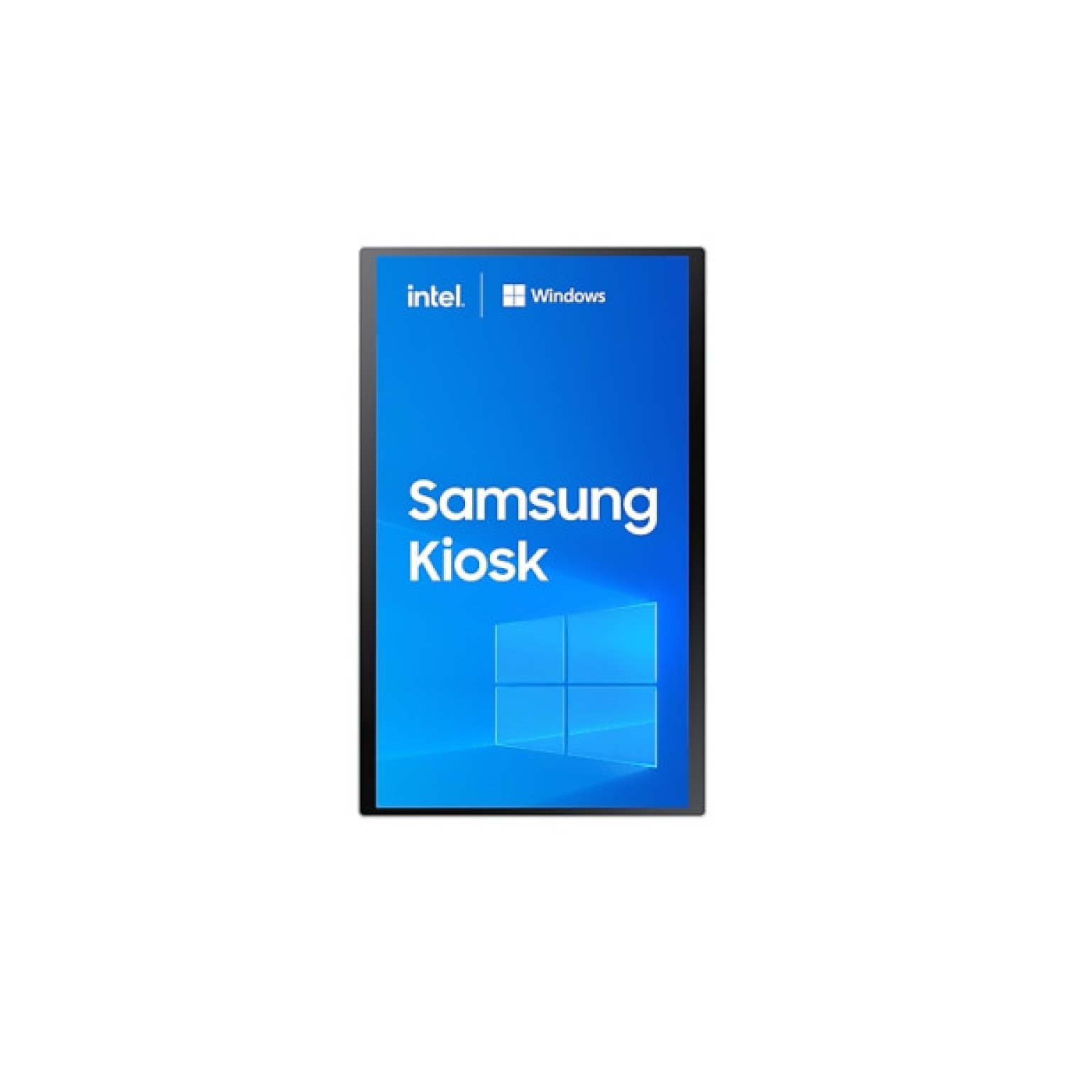 Samsung Monitor Interactivo KM24A · 24" · Tizen 4.0 · IP5X · Kiosk