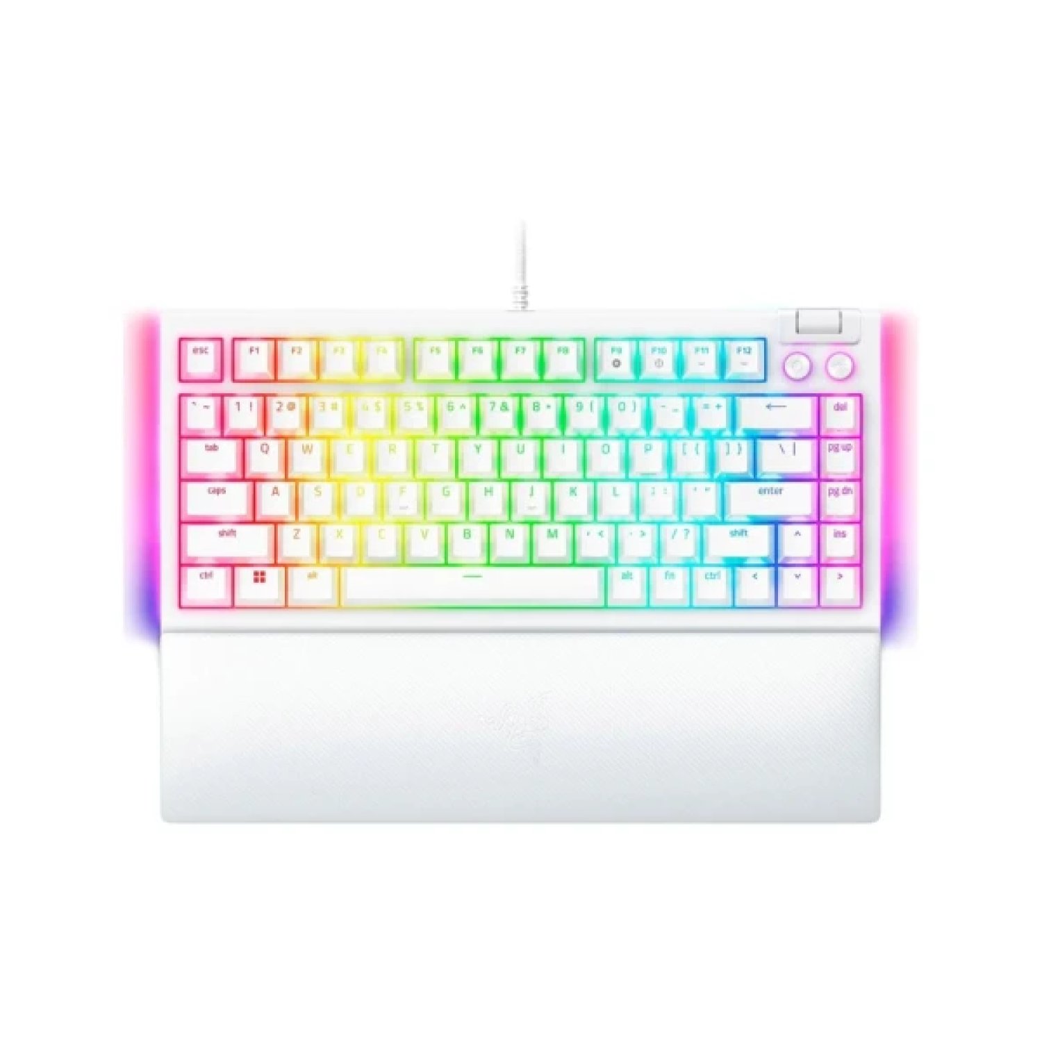 Razer BlackWidow V4 75% · Teclado Mecánico · Blanco US · RGB Synapse
