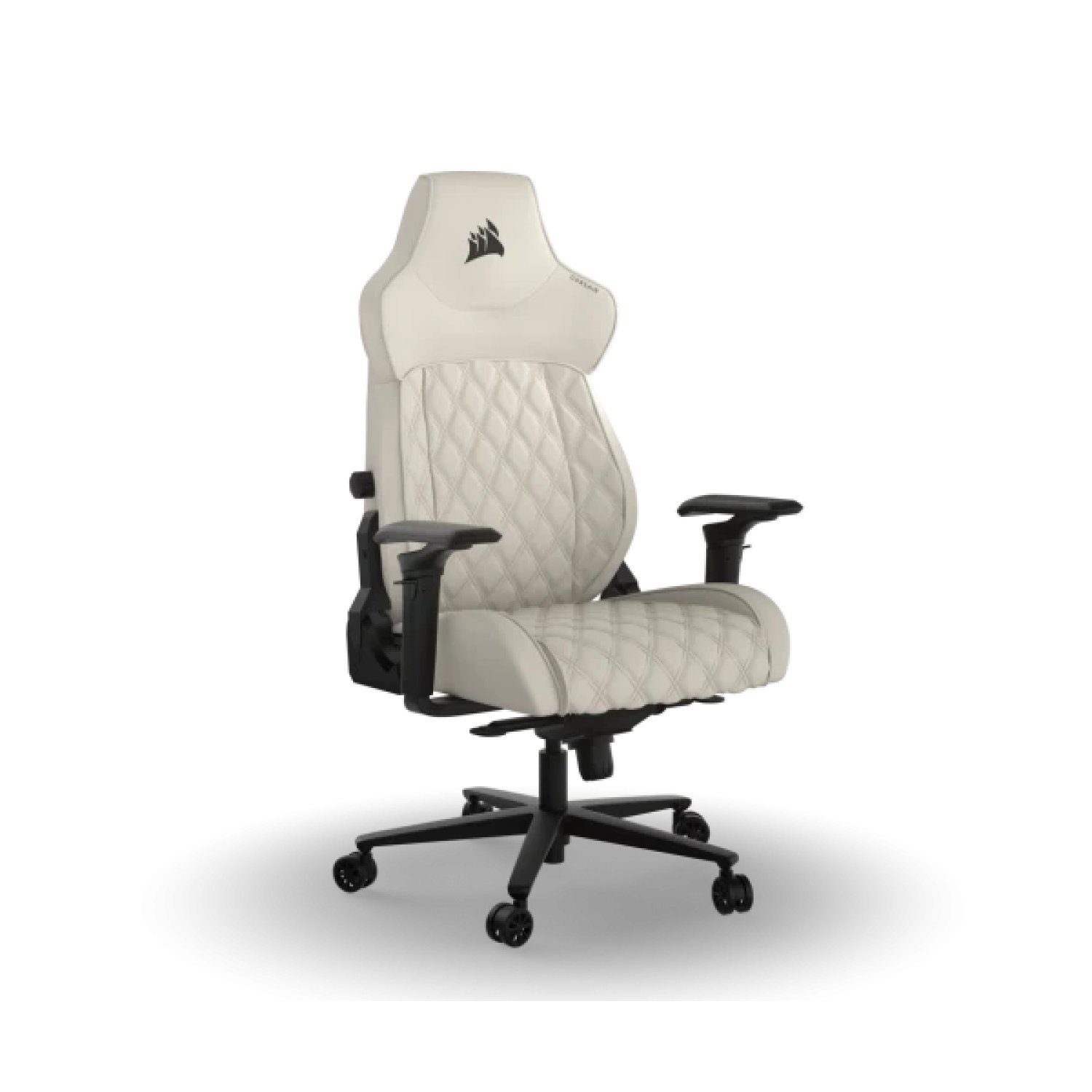Corsair TC500 LUXE · Silla Gaming · Asiento Acolchado · Beige