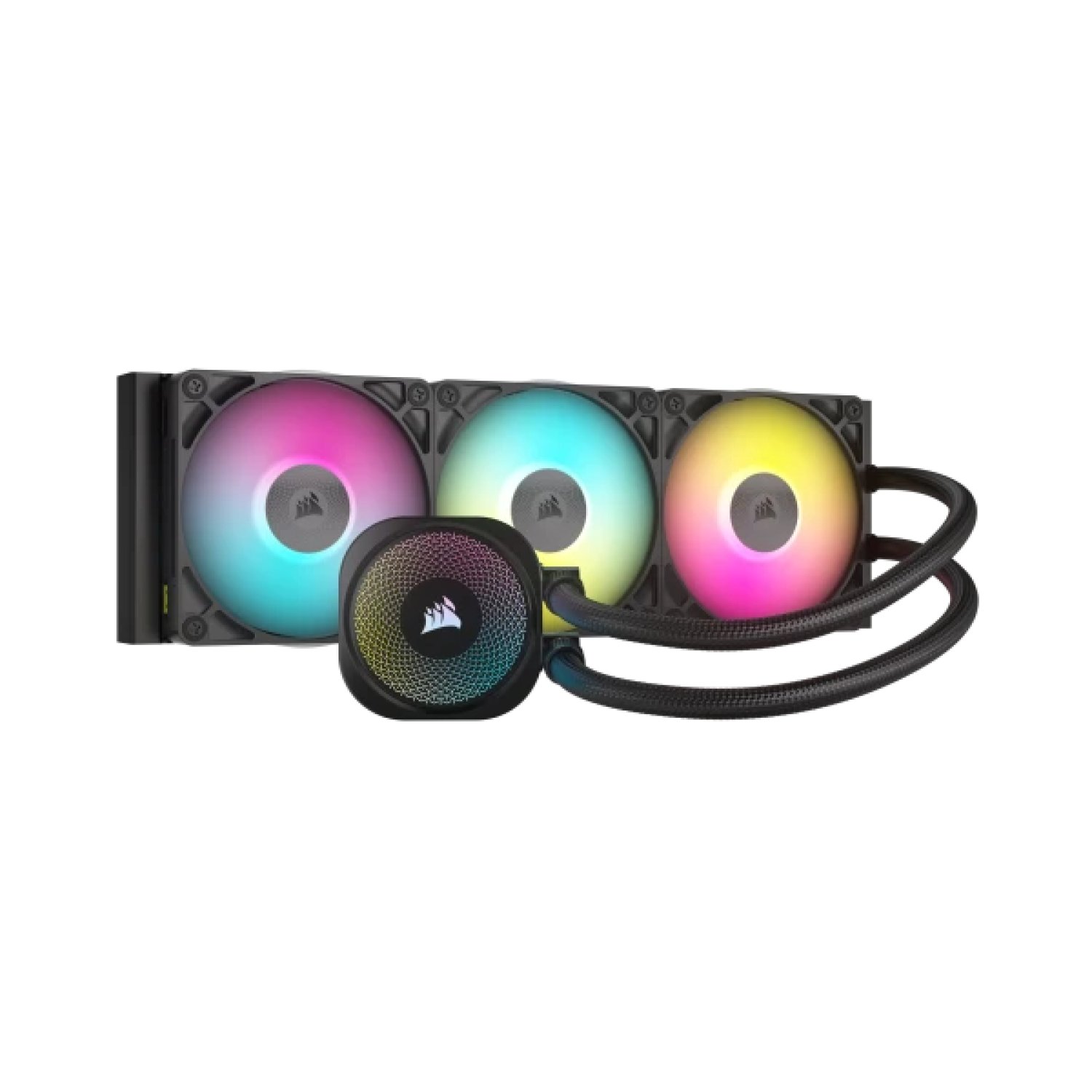 Corsair iCUE LINK TITAN RX · Refrigeración Líquida AIO · RGB · 360mm · Negro