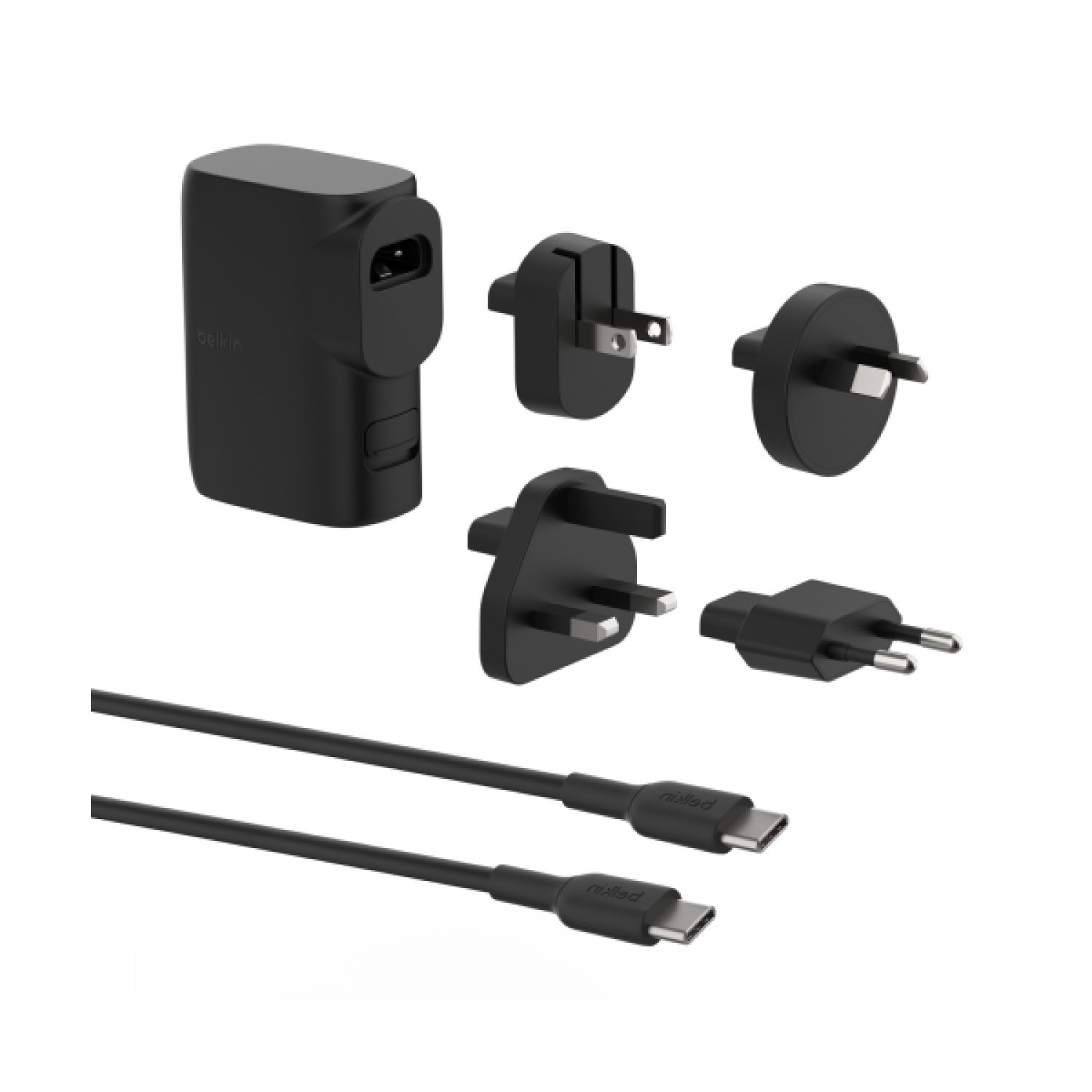 Belkin Universal · Cargador · Corriente Alterna · Carga Rápida · Negro