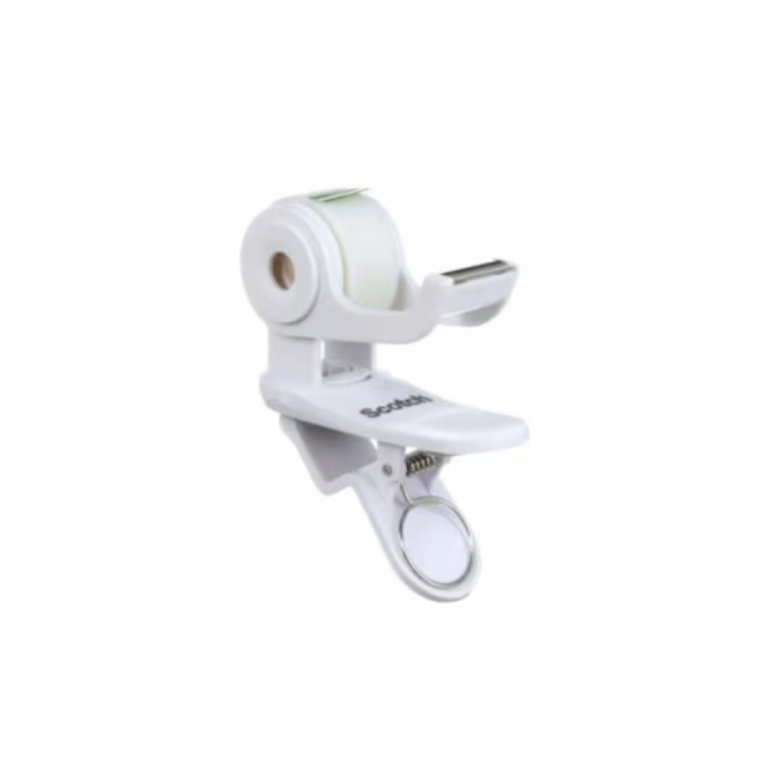 Scotch Clip&Twist C19 · Dispensador Portarrollos · Cinta Invisible 19mm x 8,89m · Blanco