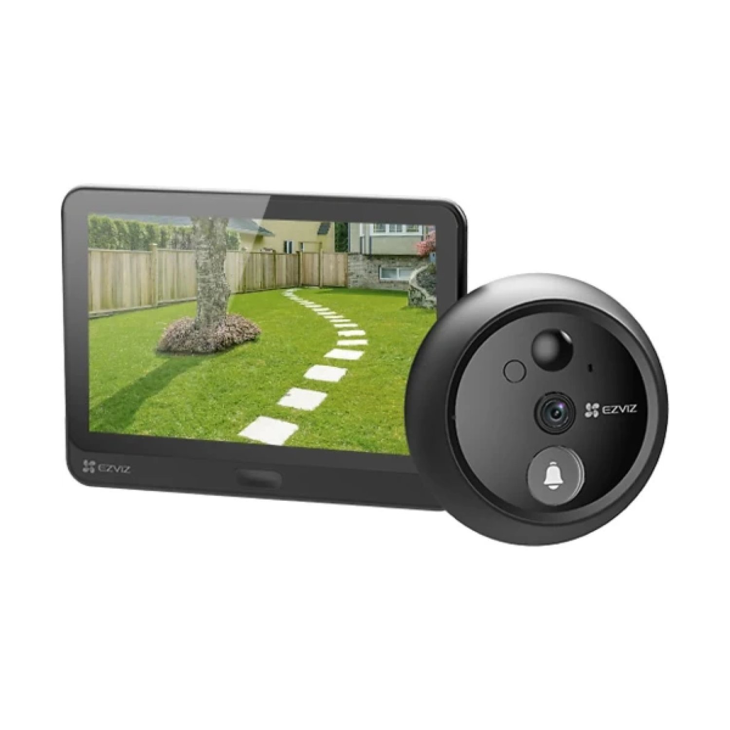 EZVIZ HP4 · Mirilla Inteligente WiFi · 1080p · Visión Nocturna · Audio Bidireccional