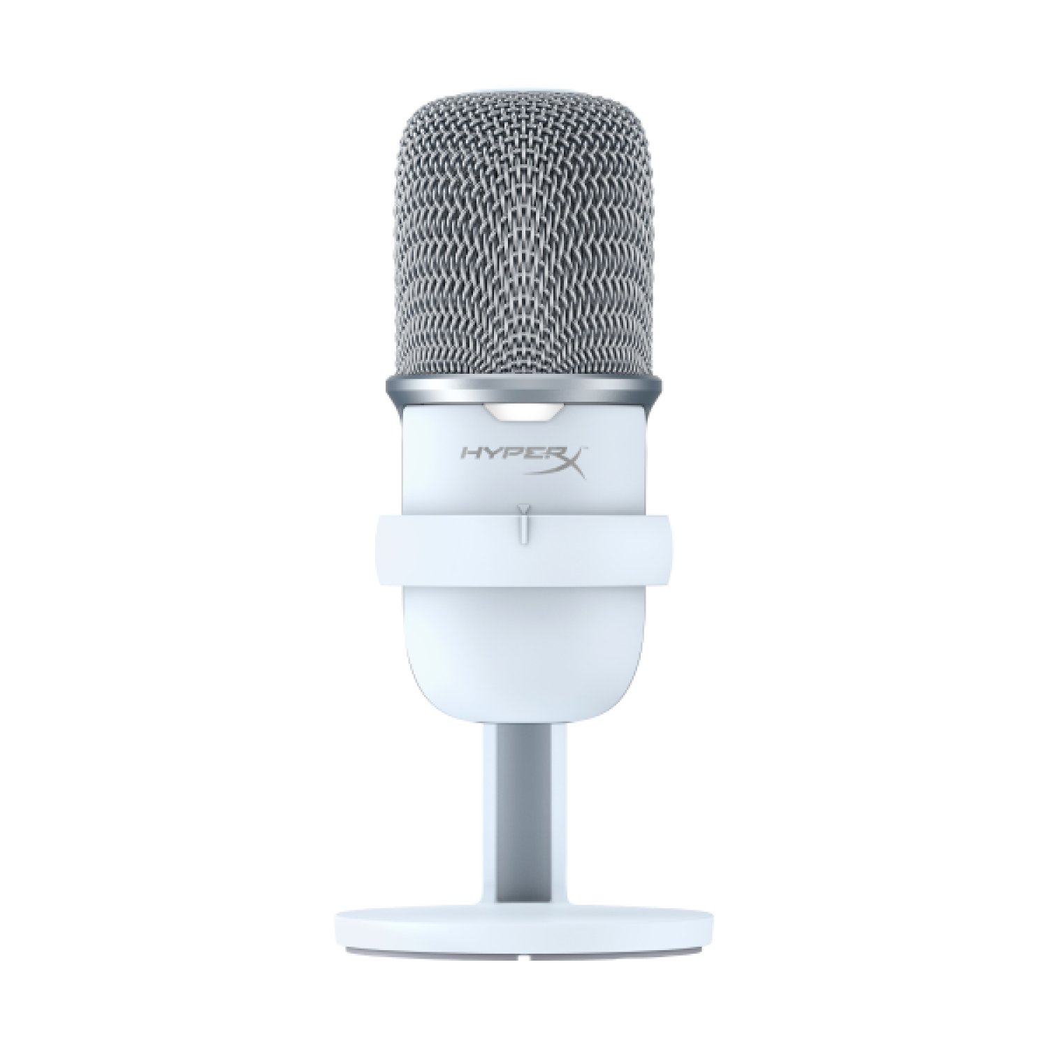 HyperX SoloCast · Micrófono USB · Blanco · Streaming y Gaming