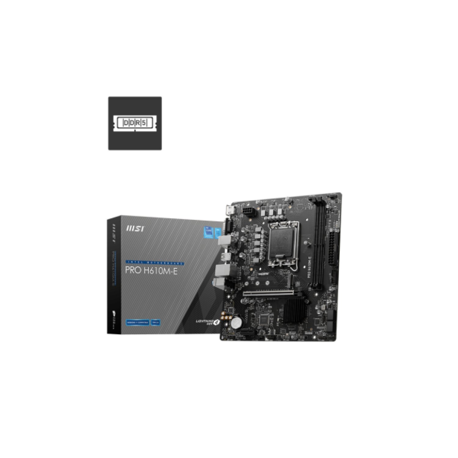 MSI PRO H610M-E · Placa Base Intel H610 · LGA 1700 · Micro ATX