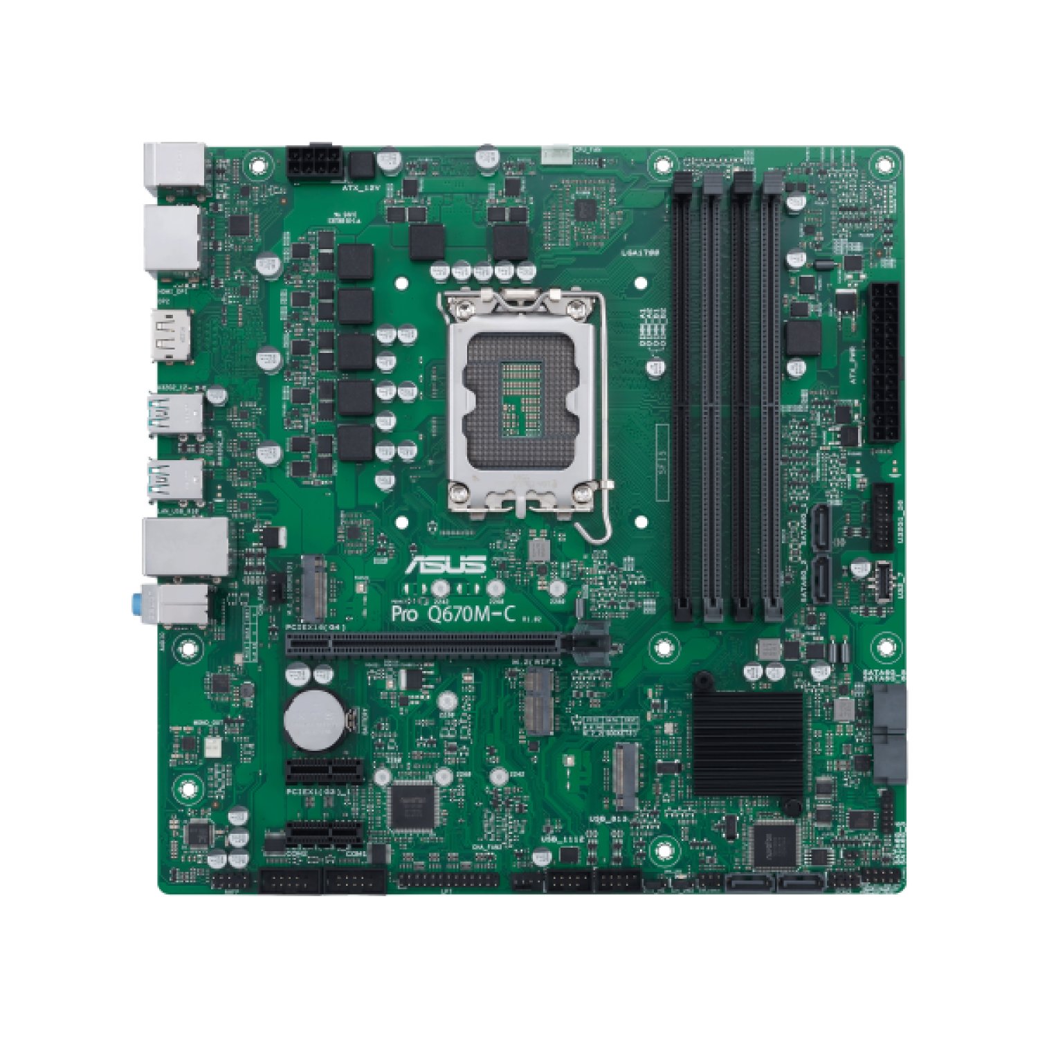 ASUS Pro Q670M-C-CSM · Placa Base · Intel Q670 · LGA 1700 · Micro ATX
