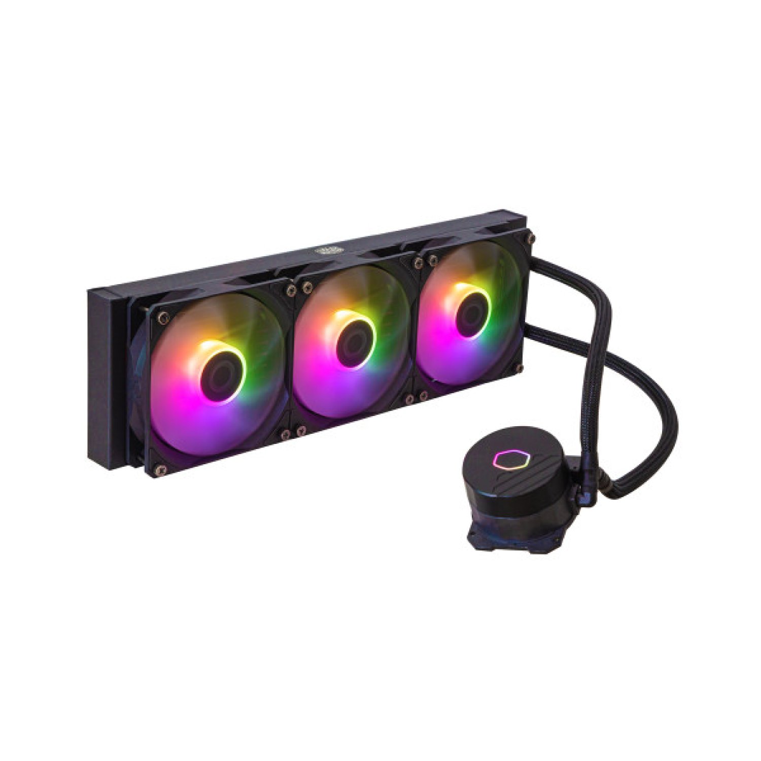 Cooler Master MasterLiquid 360L Core ARGB · Refrigeración Líquida · 3x120mm · Negro