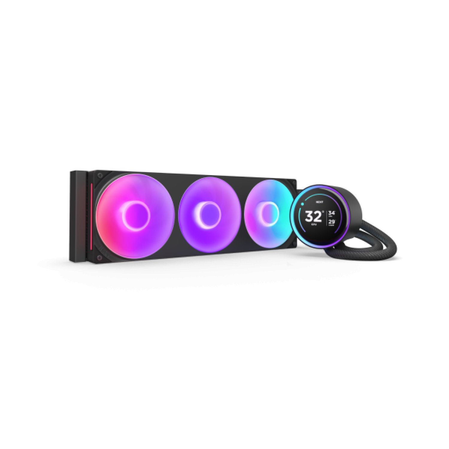 NZXT Kraken Elite 360 · Refrigeración Líquida AIO · 3x120mm · RGB