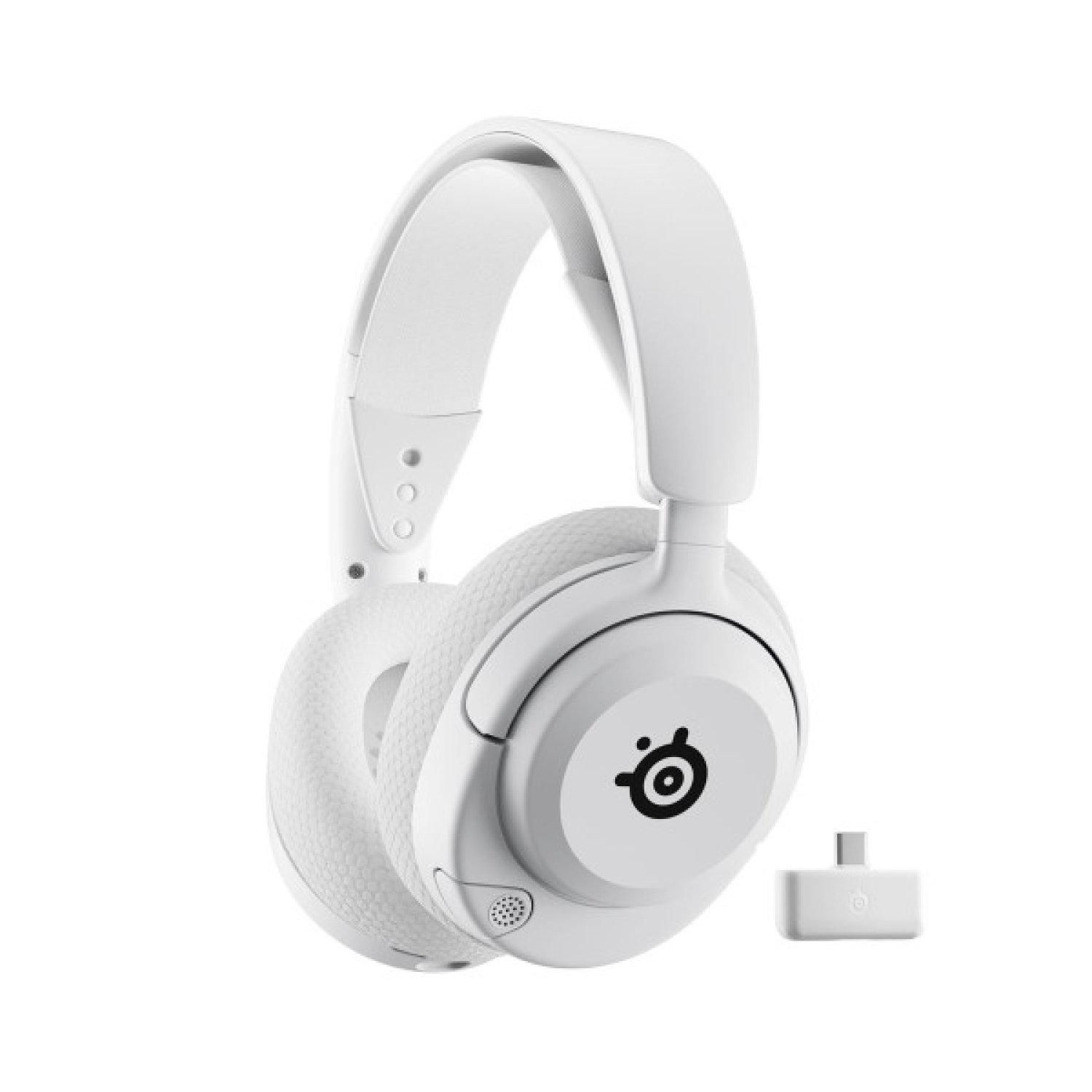 SteelSeries Arctis Nova 5 · Auriculares Inalámbricos · Sonido Envolvente · Micrófono Desmontable · Blanco