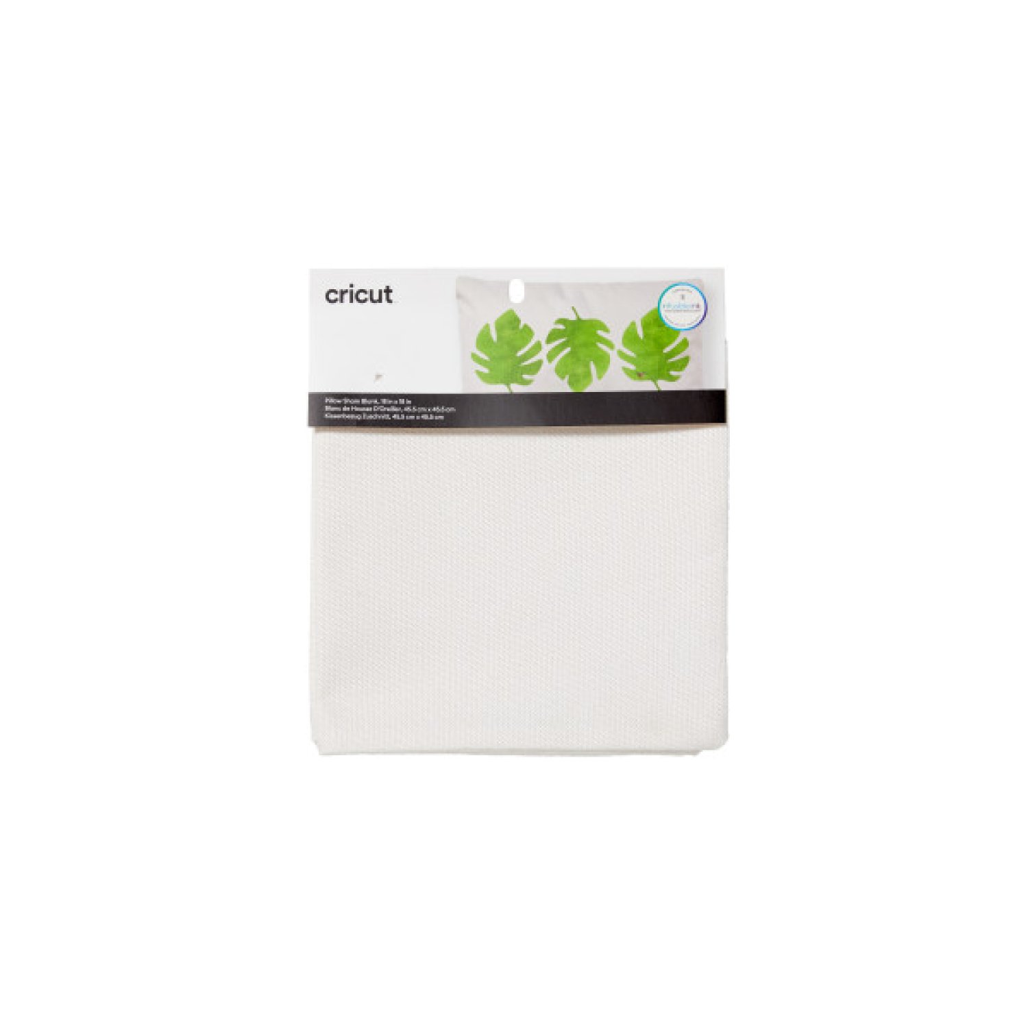 Cricut · Funda de Almohada · Poliéster · Color Crema