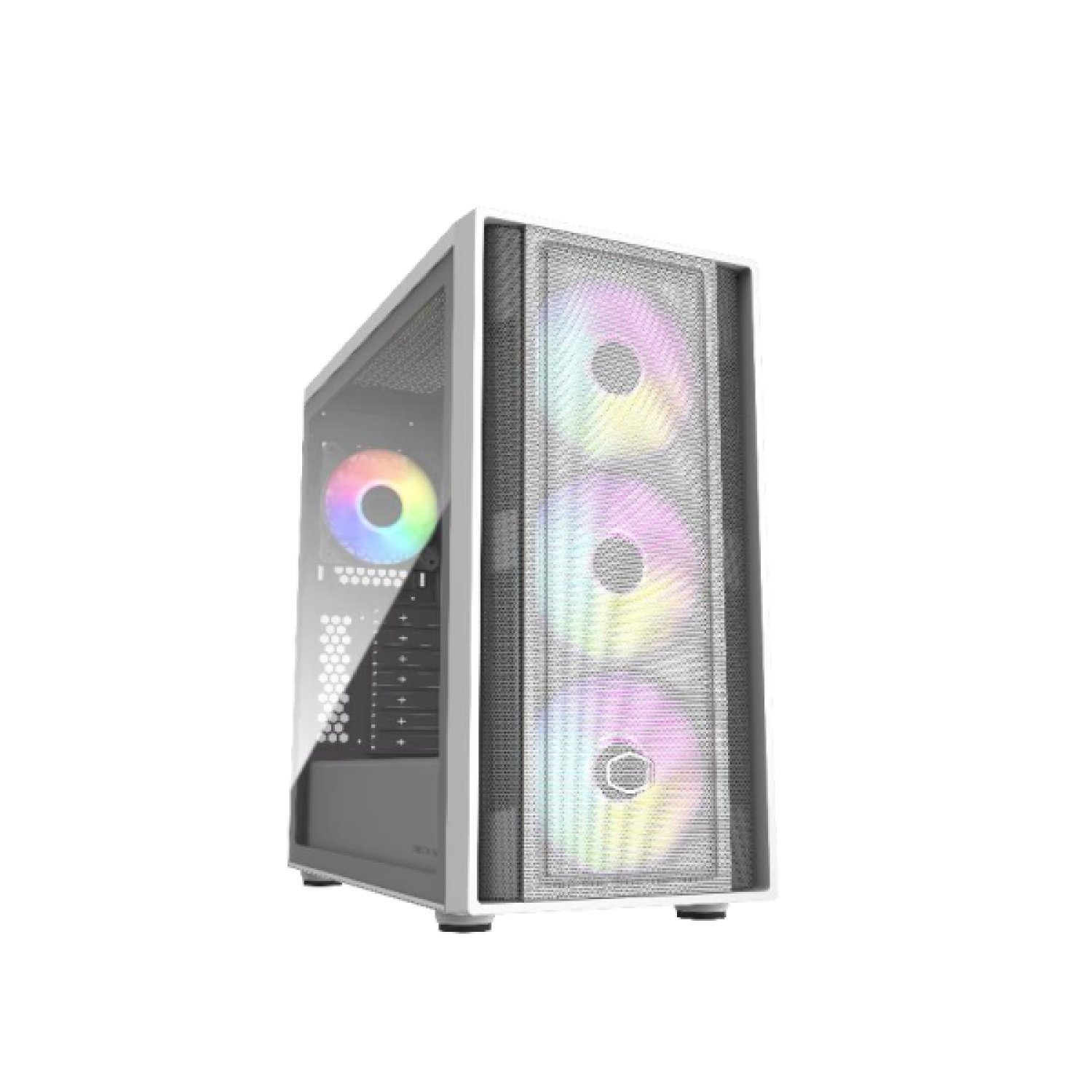 Cooler Master MasterBox 600 · Caja PC Escritorio · Blanco · ATX