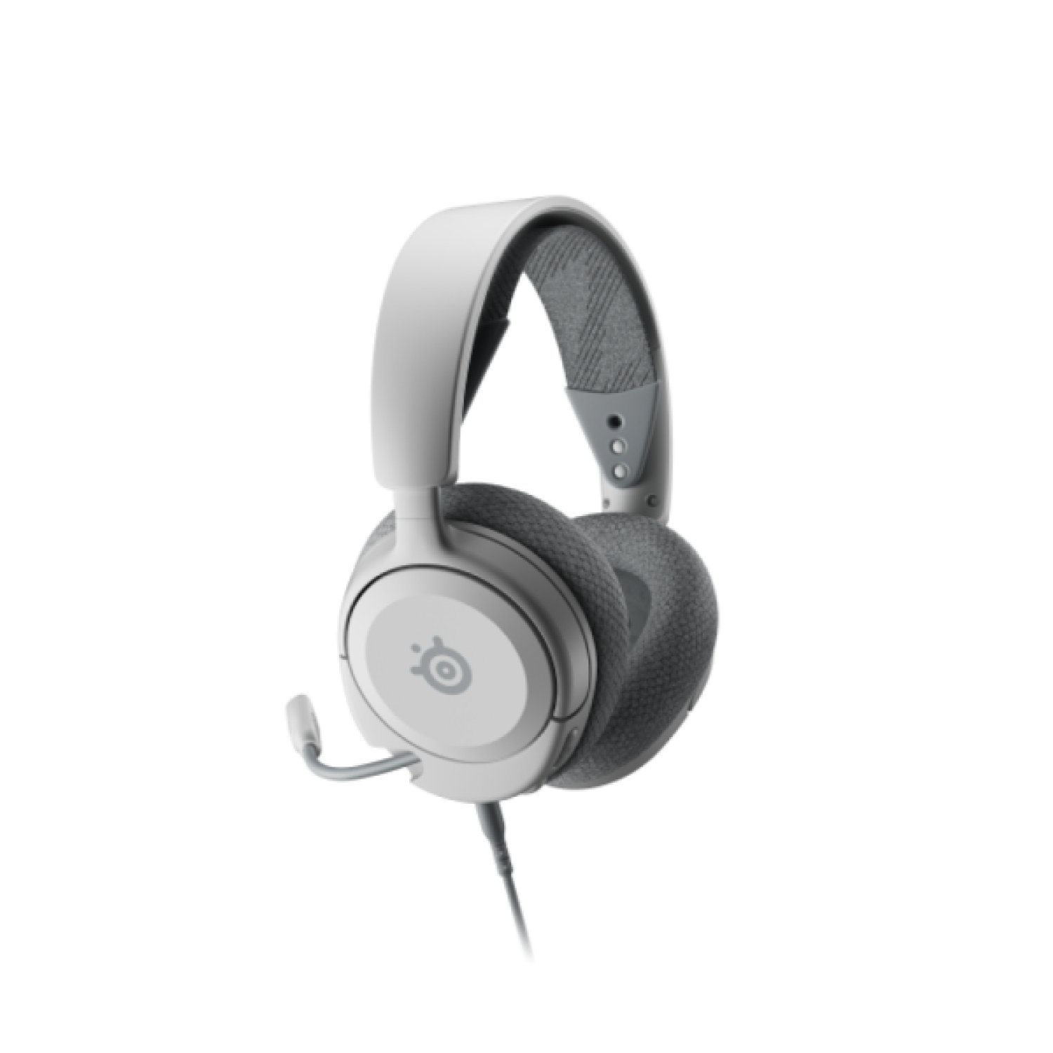 Steelseries Arctis Nova 1 · Auriculares Gaming Alámbricos · Diadema · Blanco