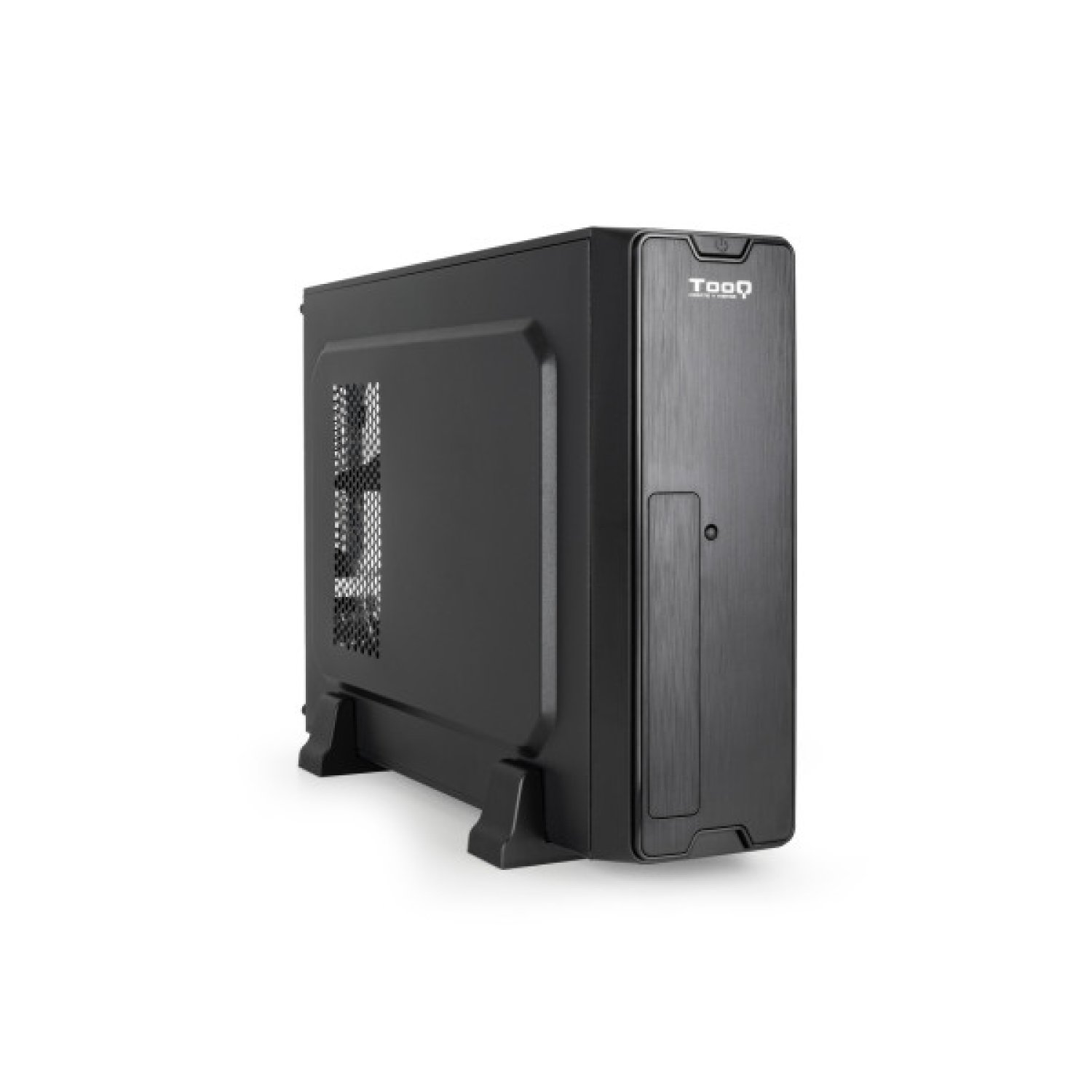 TooQ Caja Micro-ATX Slim · Negra · USB 3.0