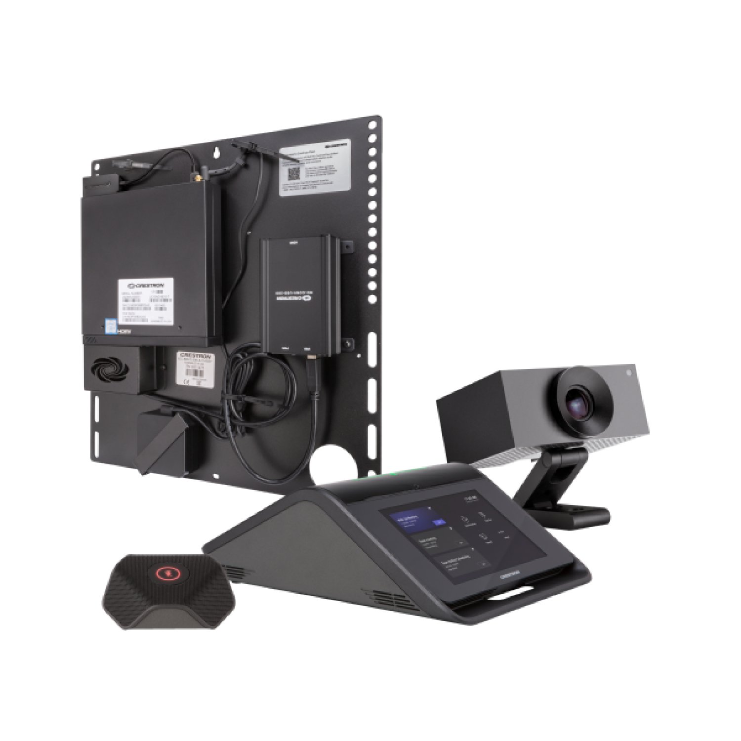 Crestron Flex · Sistema Videoconferencia Sala Grande · Microsoft Teams Rooms · UC-M70-T