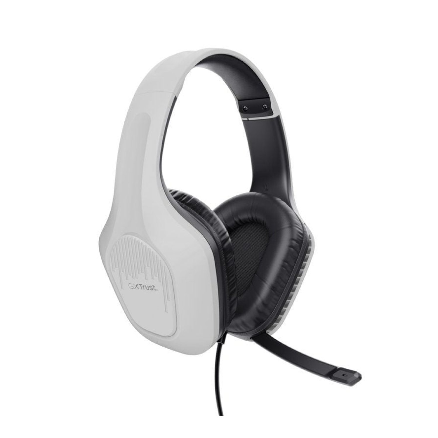 Trust GXT 415W Zirox · Auriculares Alámbricos Gaming · Diadema · Blanco