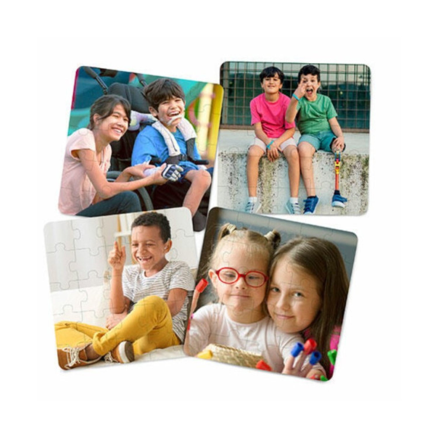 Miniland · Set 4 Puzzles Inclusión · Juego Educativo · Desarrollo Cognitivo
