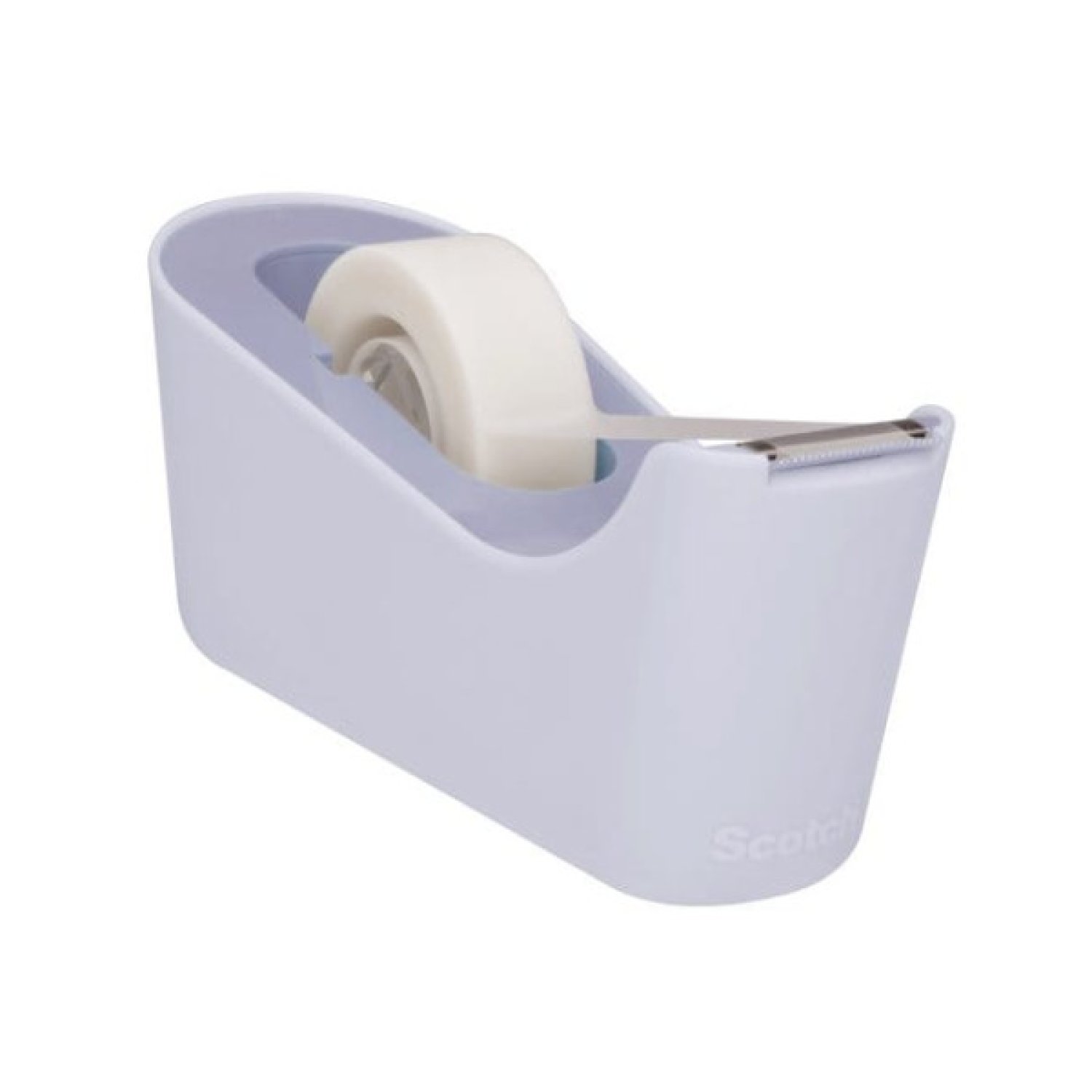 Scotch · Dispensador Portarrollos C18 + 6 Rollos · Cinta Invisible 19mm x 33m · Color Lavanda