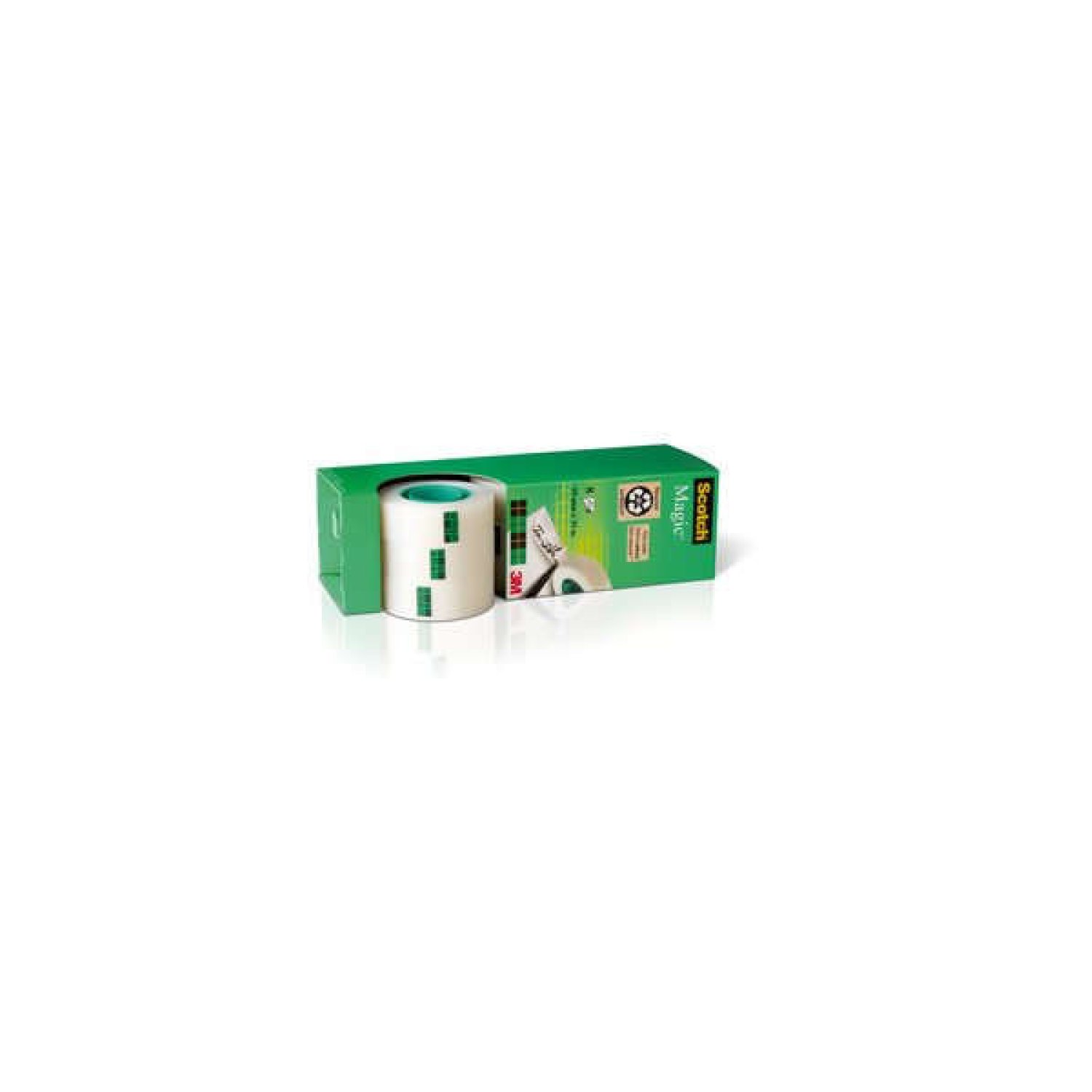Scotch · Cinta Adhesiva Invisible · Pack 8 Rollos · 19mm x 33m