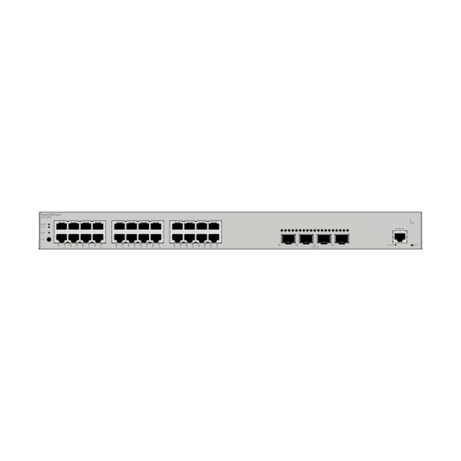 Huawei S220-24P4X · Switch Gigabit · 24 puertos · PoE · 1U · Gris