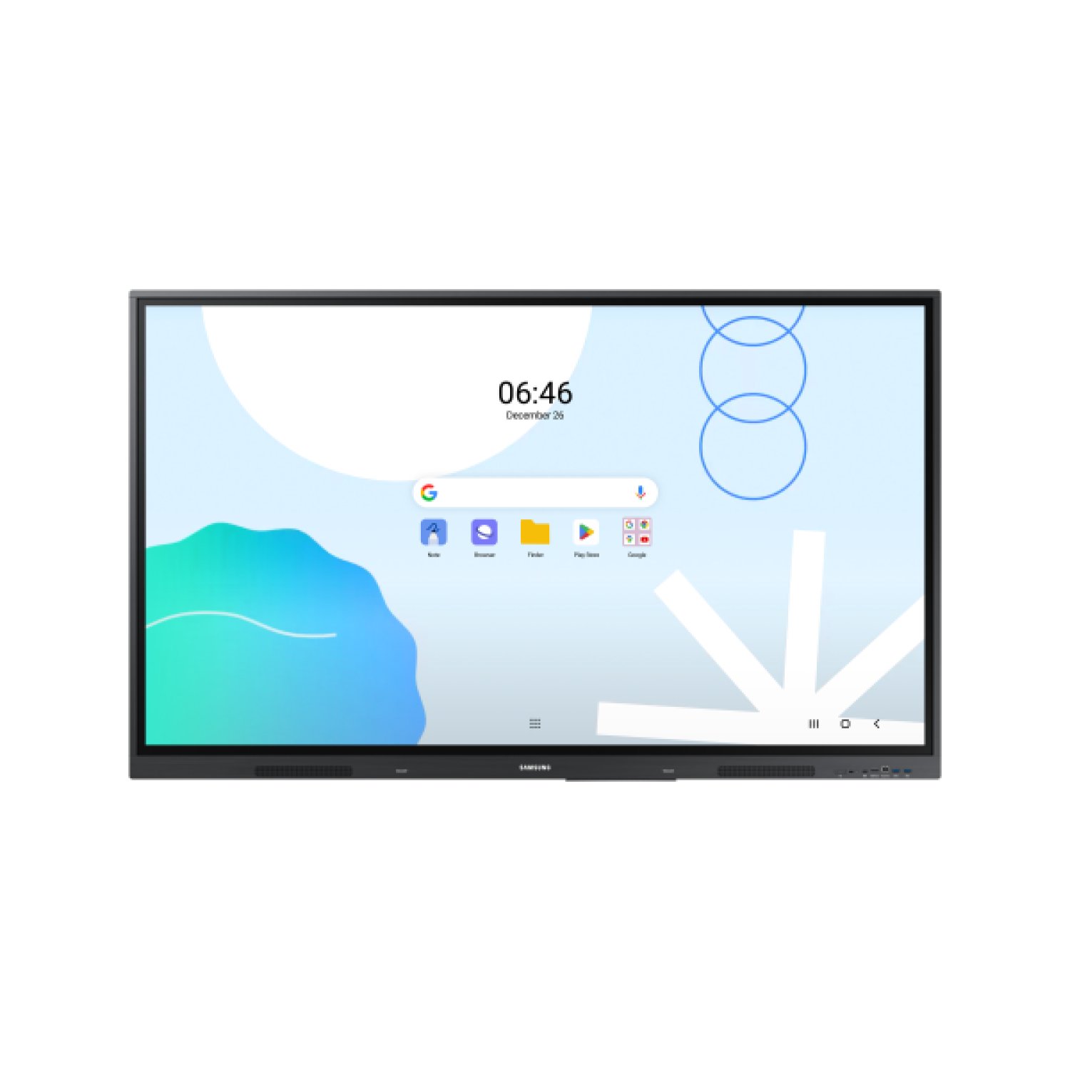 Samsung WA86D · Pizarra Interactiva Táctil · 86" · 4K 3840x2160 · Gris
