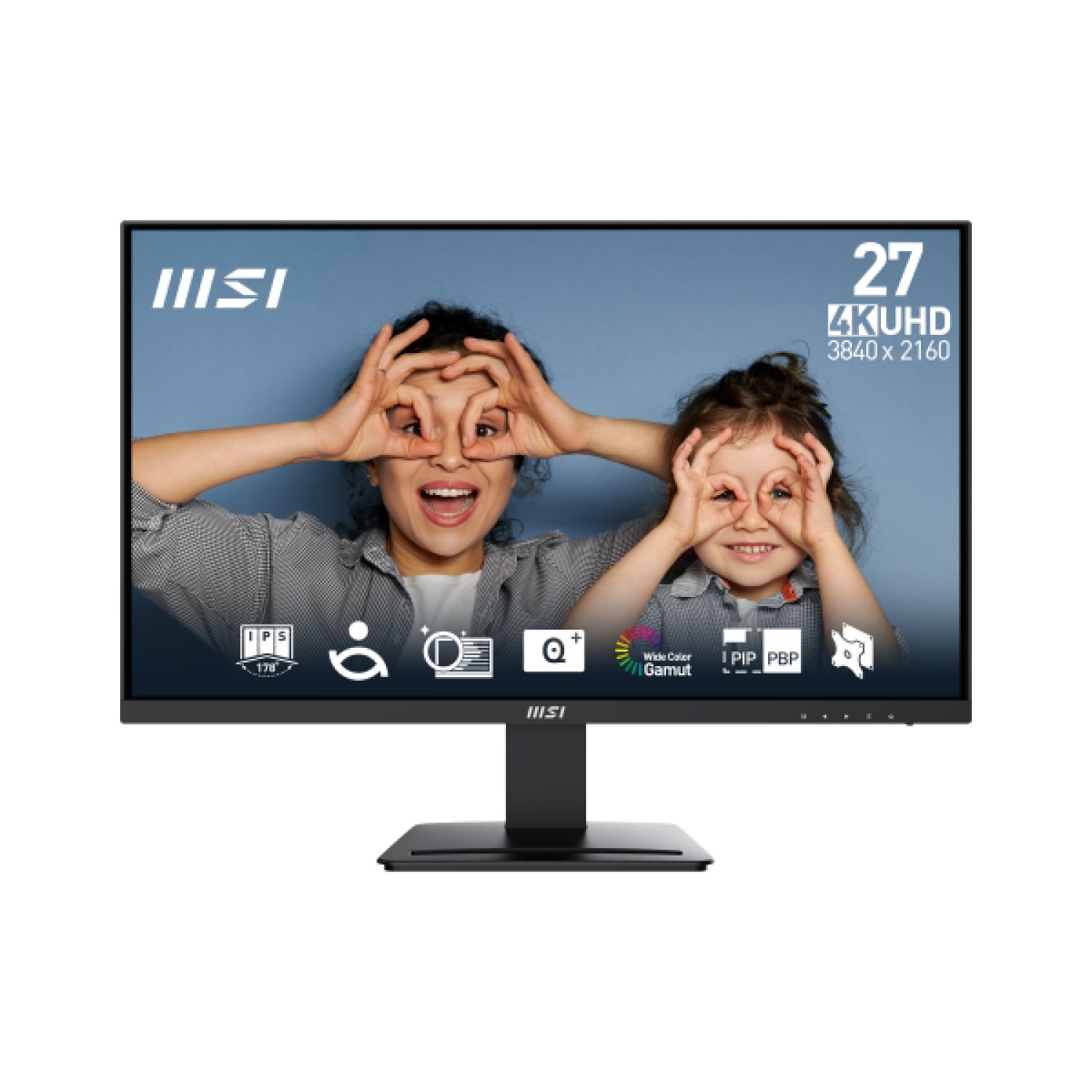 MSI Pro MP273U · Monitor 27" · 4K Ultra HD · 3840x2160 · Negro