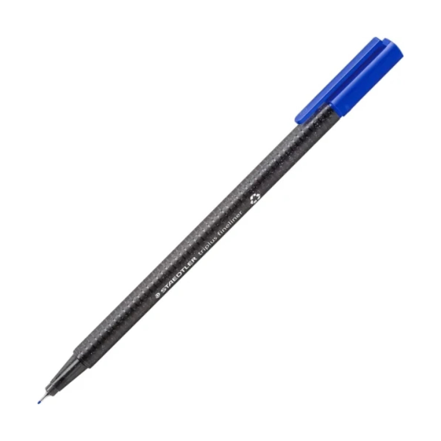 Staedtler Triplus Fineliner 334 Eco · Caja 10 Rotuladores · Azul · Punta Fina