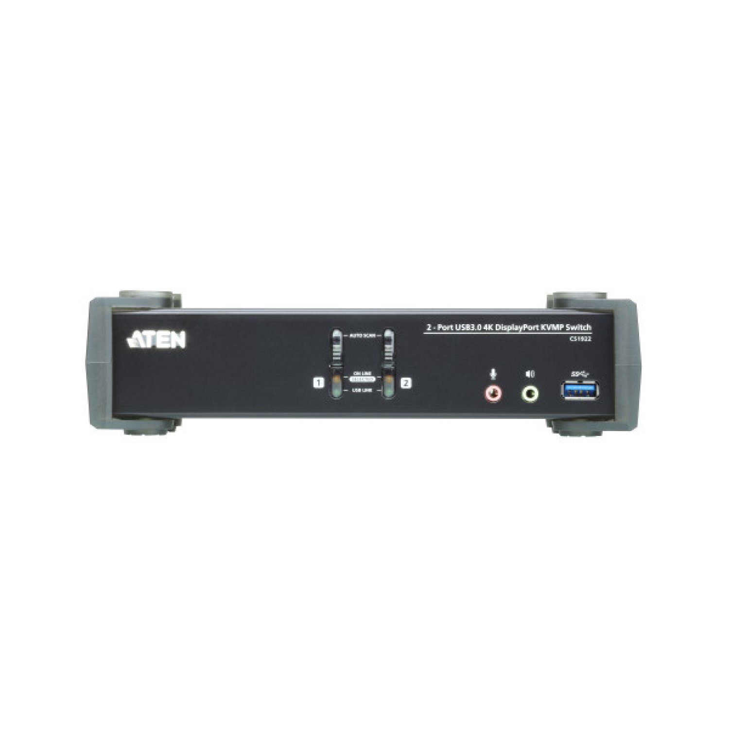 ATEN Switch KVM · 2 Puertos · USB · 4K DisplayPort