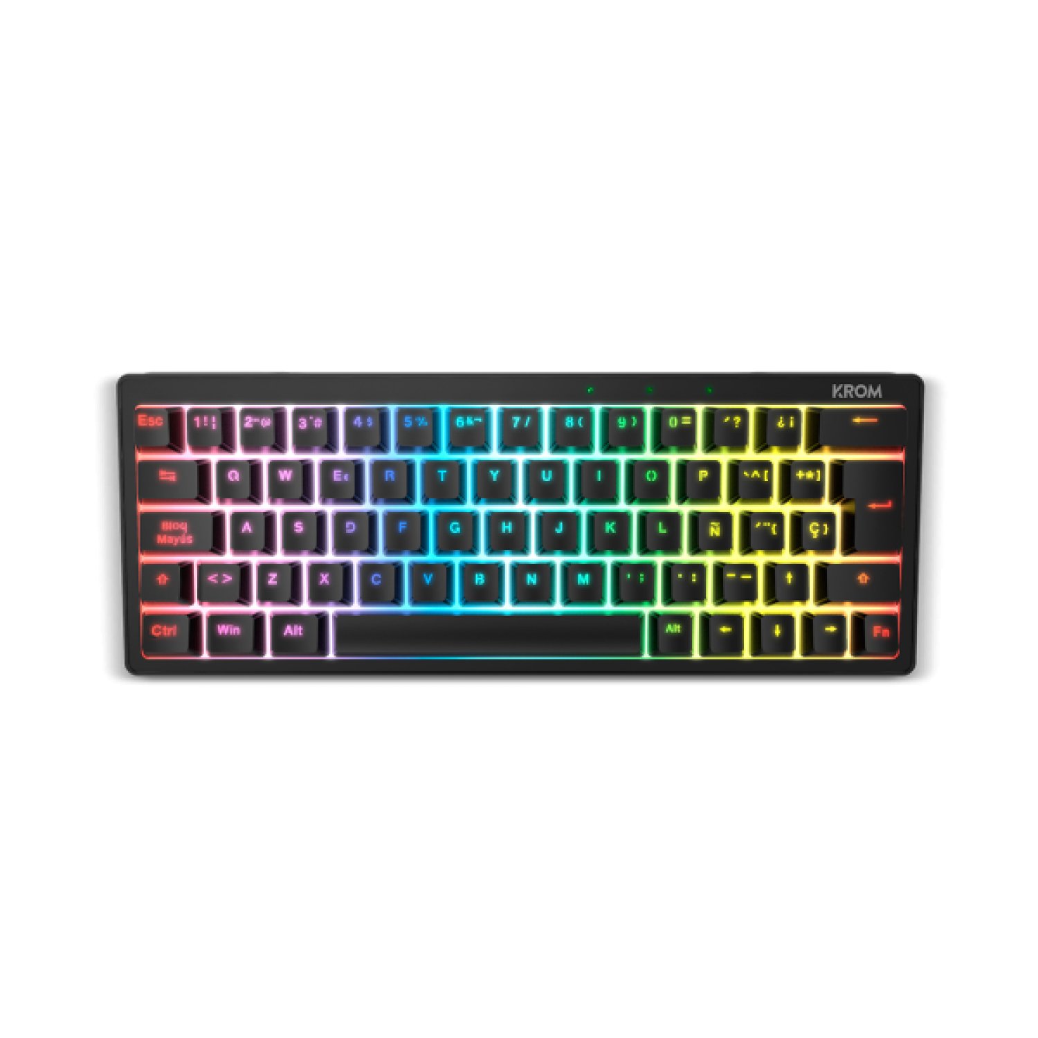 Krom Kreator · Teclado Gaming · USB · Negro