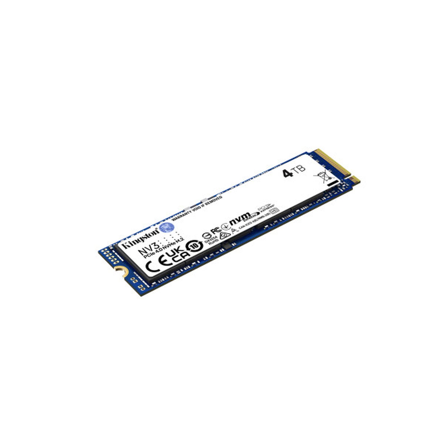 Kingston Technology NV3 4 TB M.2 PCI Express 4.0 NVMe 3D NAND