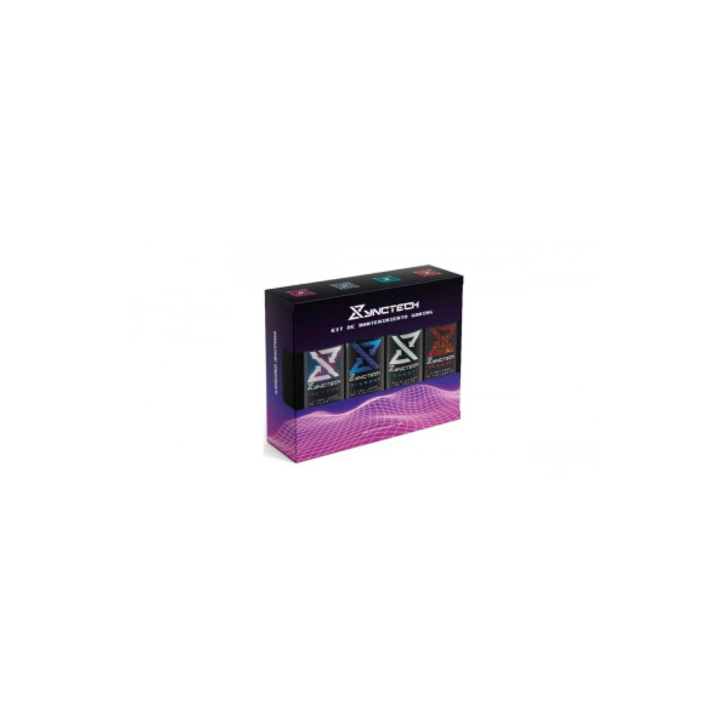 SyncTech · Kit de Mantenimiento Gaming · Limpieza y Cuidado de Equipos