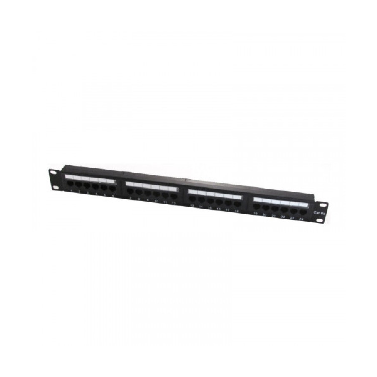 WP Patch Panel Cat.6a UTP · 19" · 24 puertos RJ45 · 1U