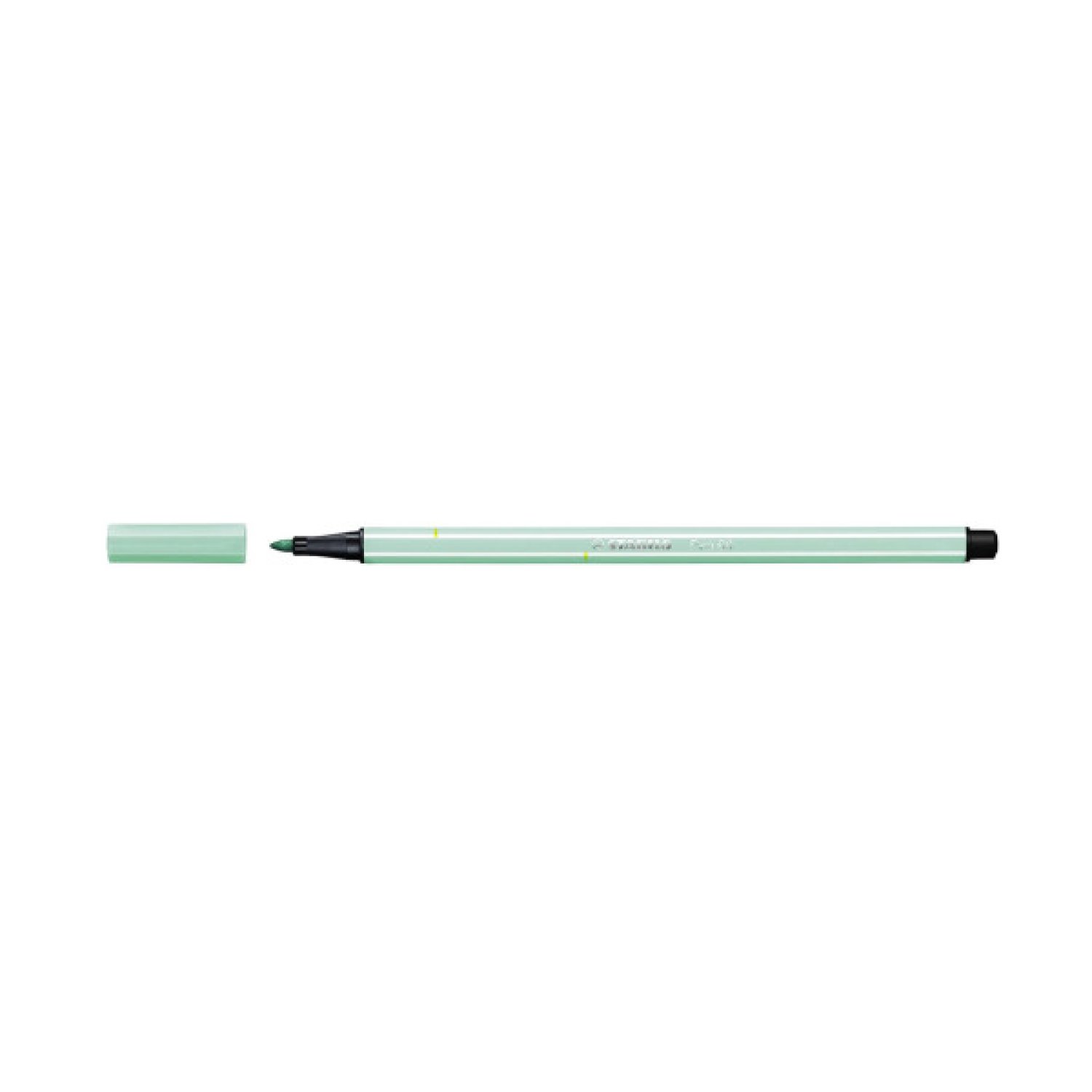 Stabilo Pen 68 Max · Rotulador Premium · Punta Biselada · Verde Hielo