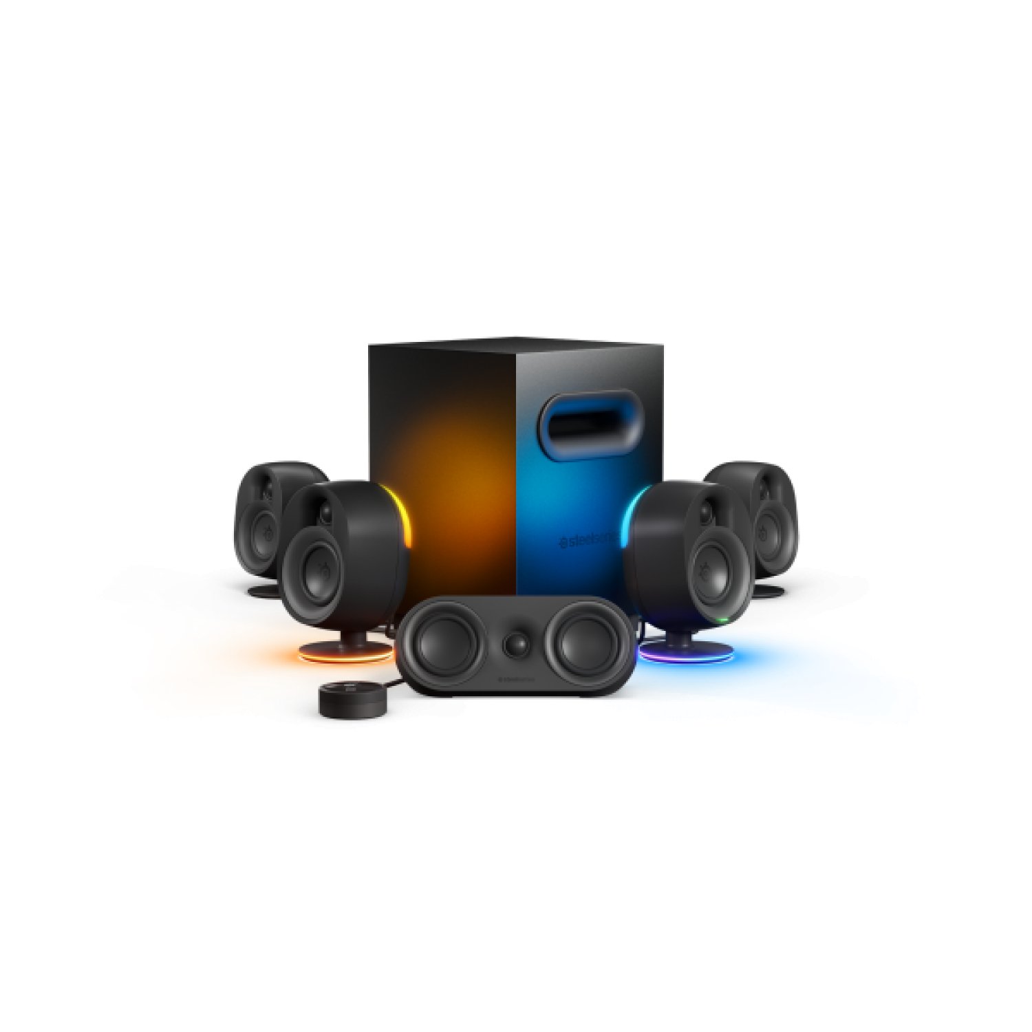 SteelSeries Arena 9 · Altavoz Gaming · Sonido Envolvente 2.1