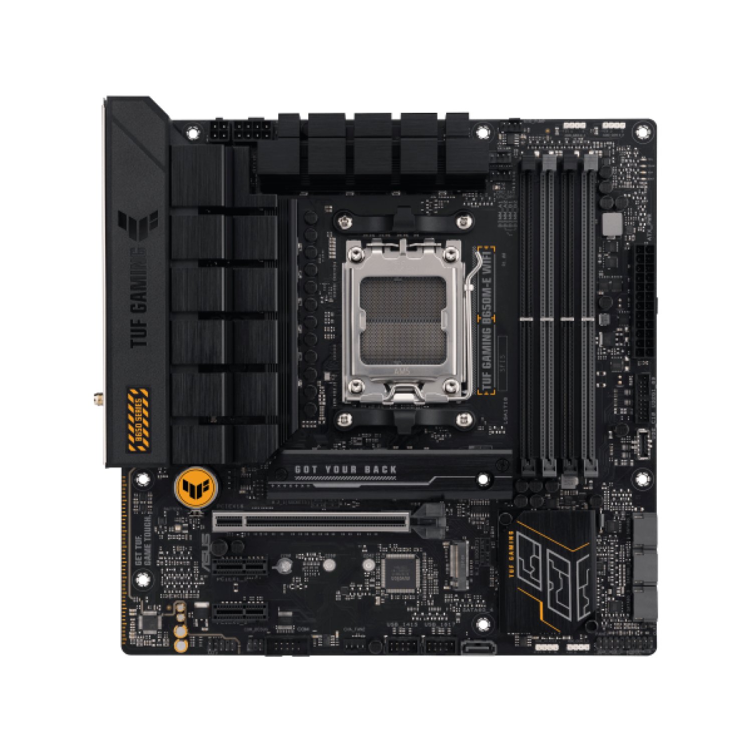 ASUS TUF Gaming B650M-E · Placa Base AM5 · WiFi · Micro-ATX