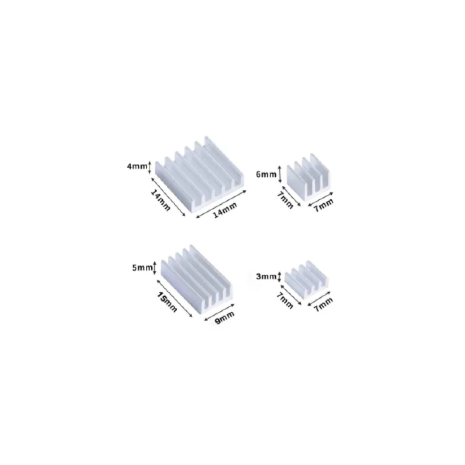 Raspberry Pi 4 · Disipador Térmico · Pack Compatible