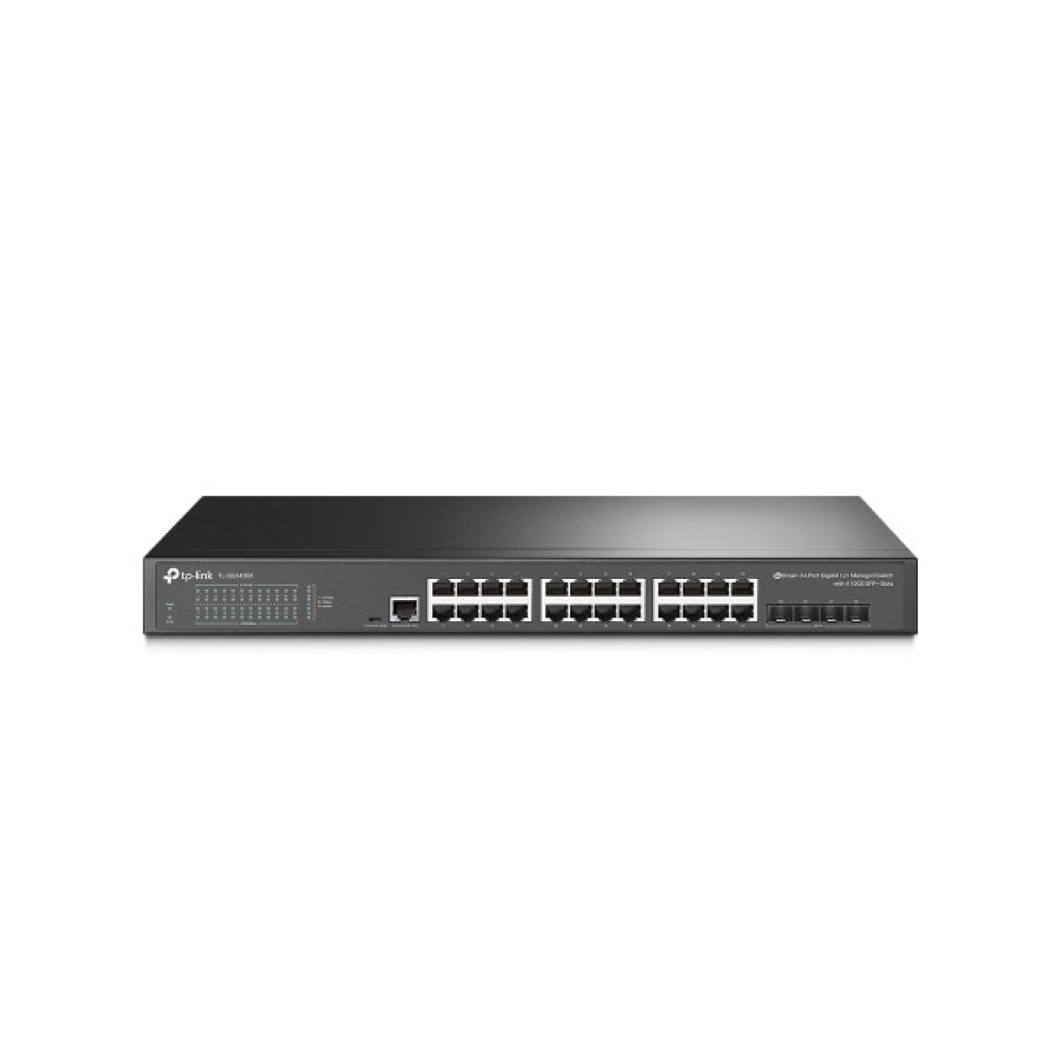 TP-Link JetStream · Switch Administrado L2 · 24 Puertos Gigabit + 4 SFP 10GE · Omada