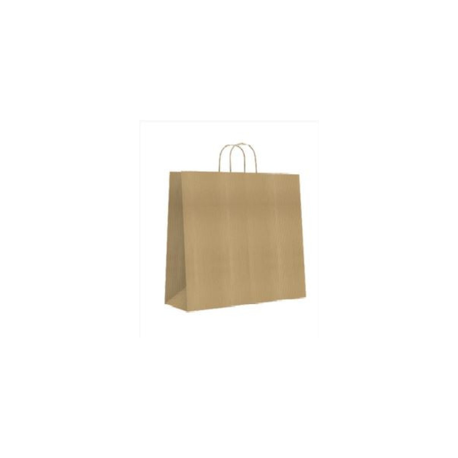 Bismark · Bolsa Papel Kraft con Asas · 32x14x40 cm · Marrón