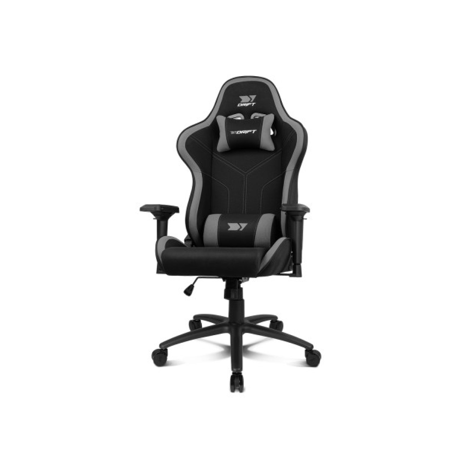 Drift DR110 · Silla Gaming · Asiento Acolchado · Negro y Gris