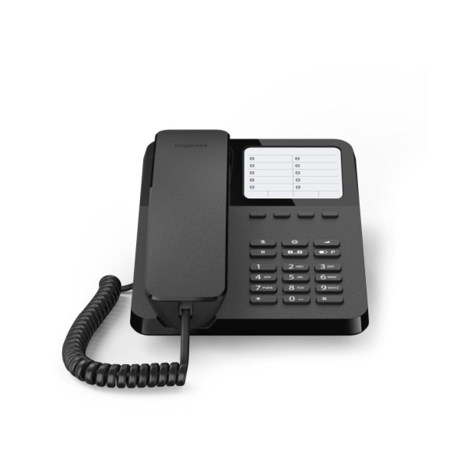 Gigaset Desk 400 · Teléfono Analógico · Negro