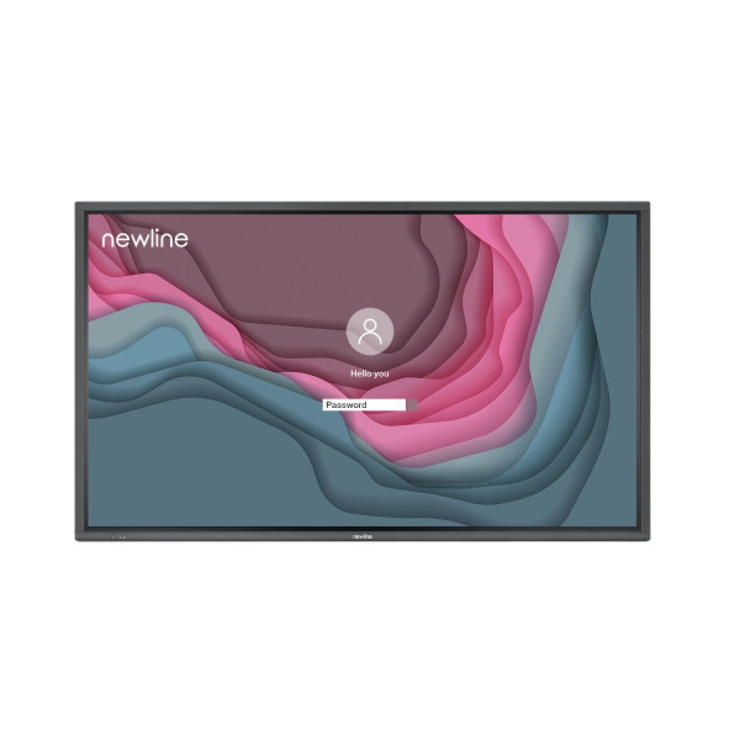 Newline Naos IP+ · Monitor Táctil 86" · 4K · 20 Puntos Táctiles · USB-C 65W · 180W · 5 Años On Site