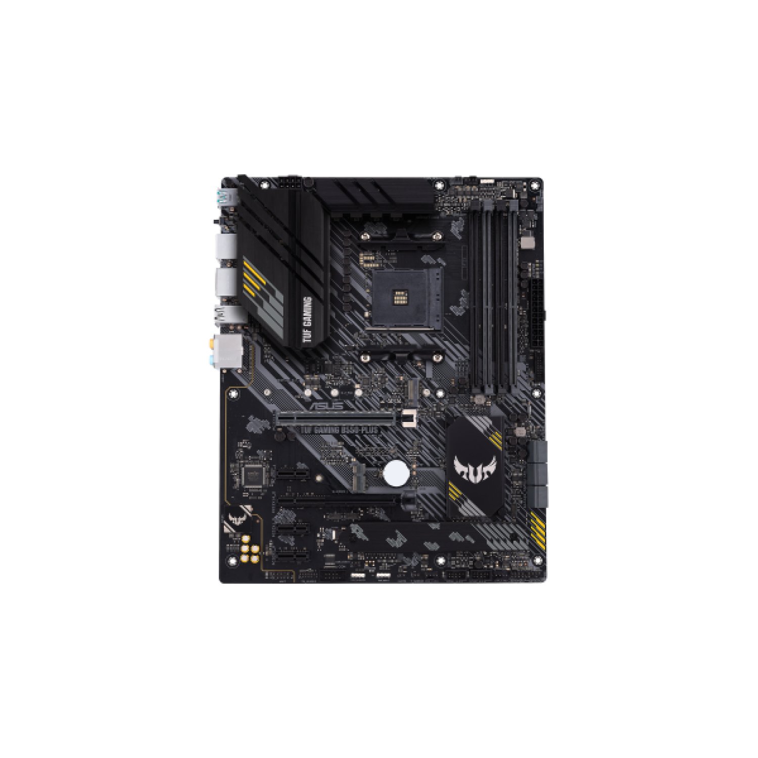Asus TUF Gaming B550-Plus WiFi II · Socket AM4 · 4 Slots DDR4 · WiFi 6 · 2.5G Ethernet · ATX