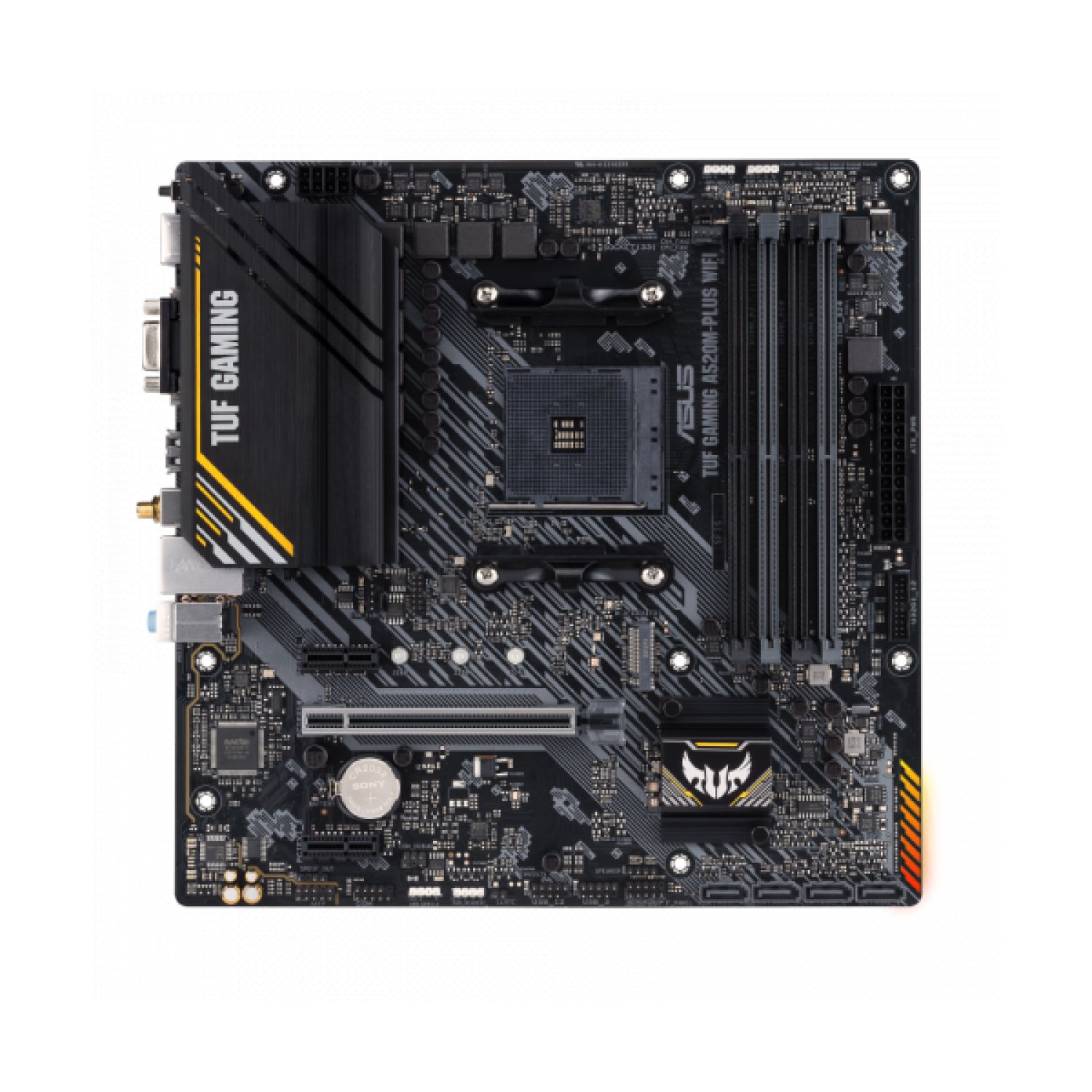 ASUS TUF Gaming A520M-PLUS · Placa Base AM4 · Micro ATX · WiFi