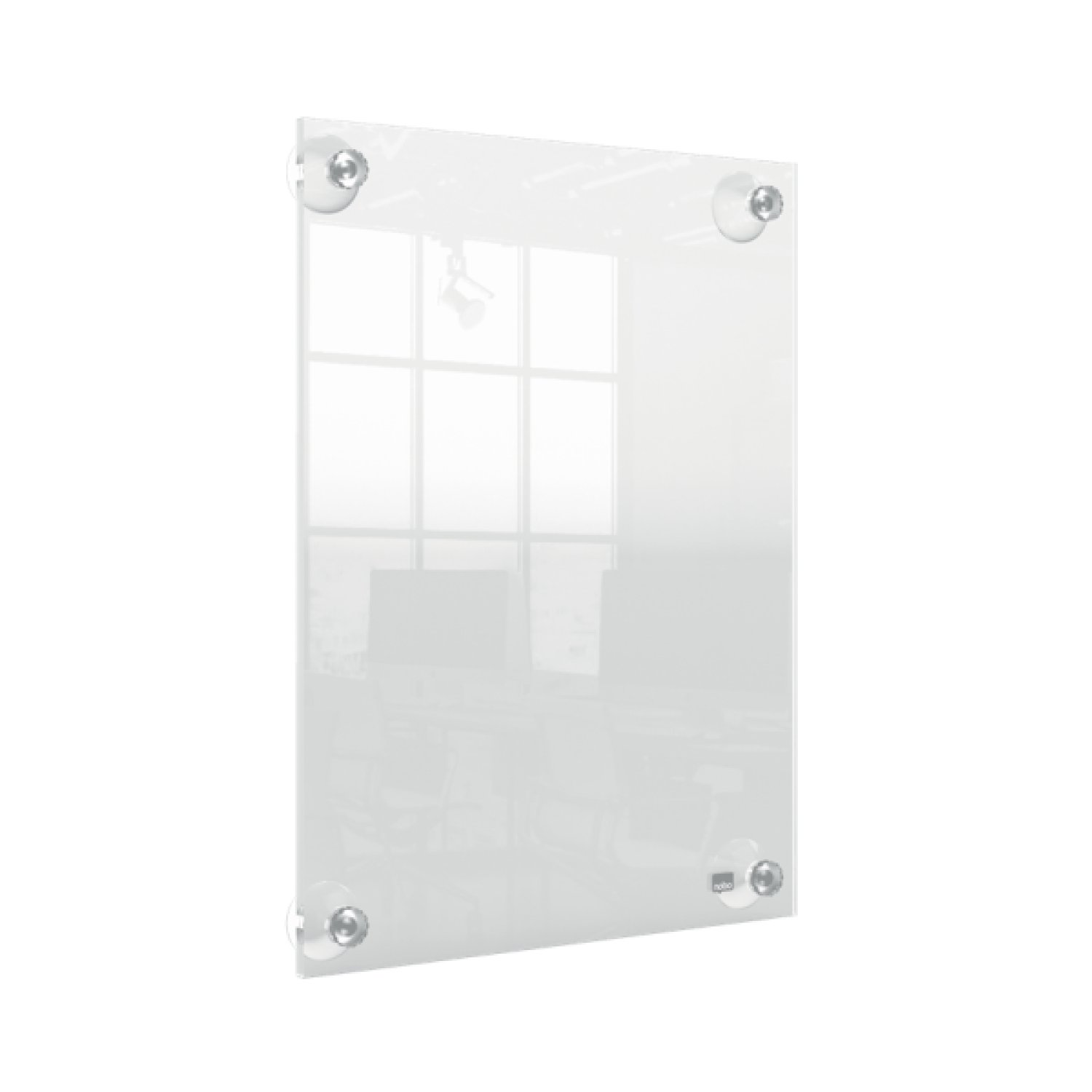 Nobo · Portapóster Acrílico Transparente · A4 · Mural Removible