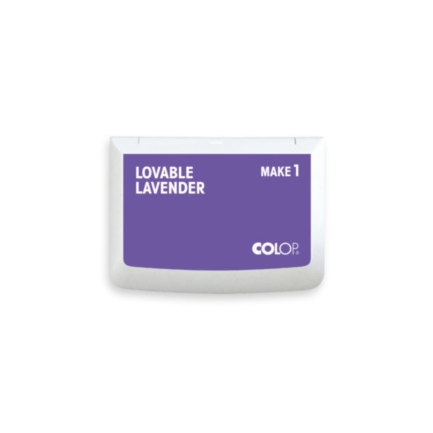 Colop Make1 · Tampón Entintador · Color Lavanda · 50x90 mm