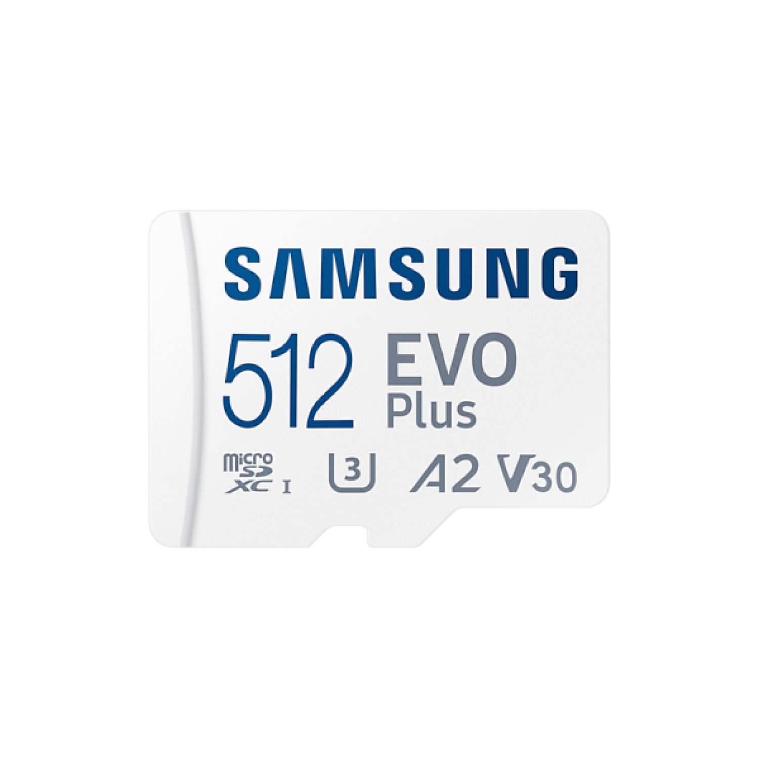 Samsung EVO Plus · MicroSDXC 512GB · UHS-I · Clase 10