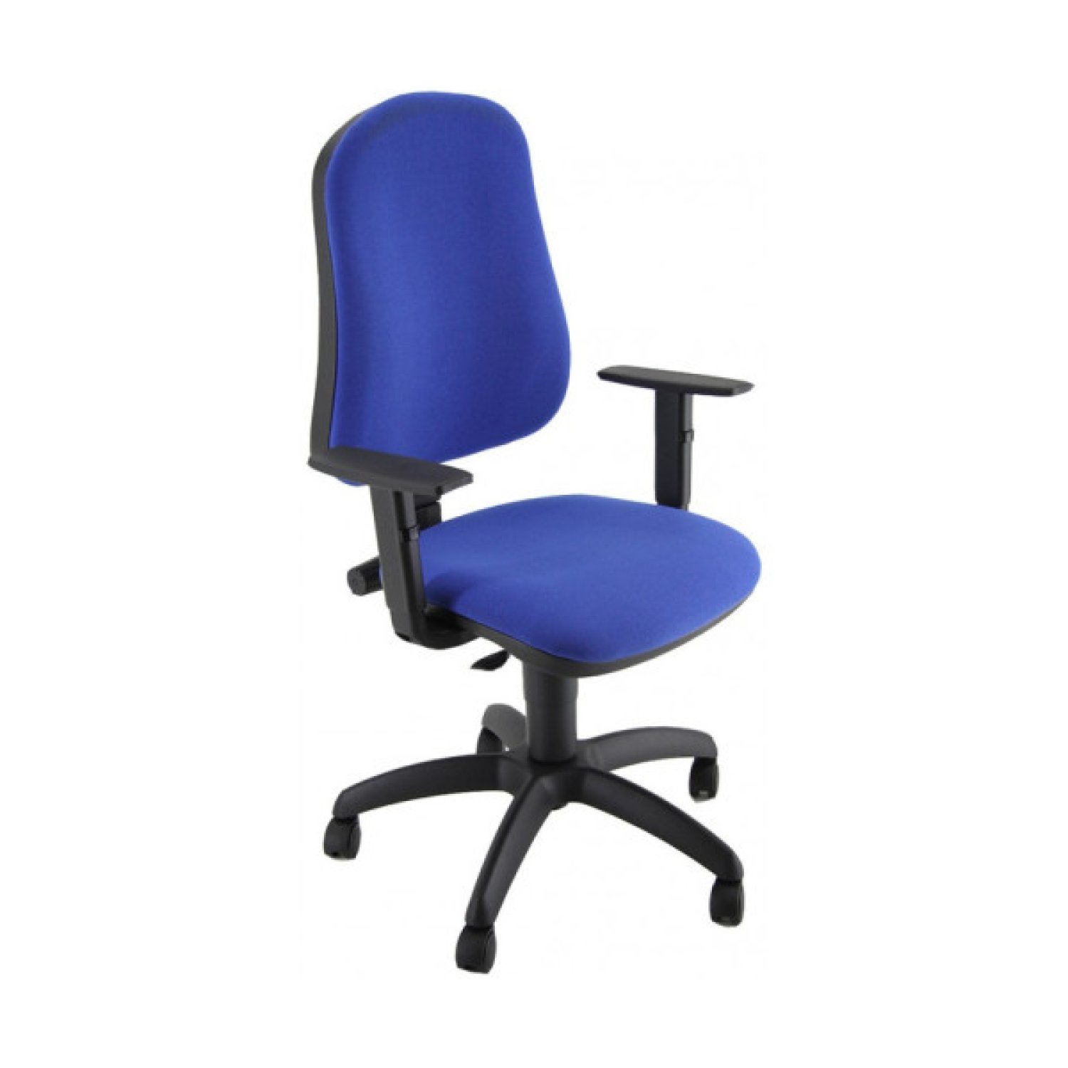 Silla Operativa Volga Simpel · Azul · Reposabrazos Ajustables · Tapizado
