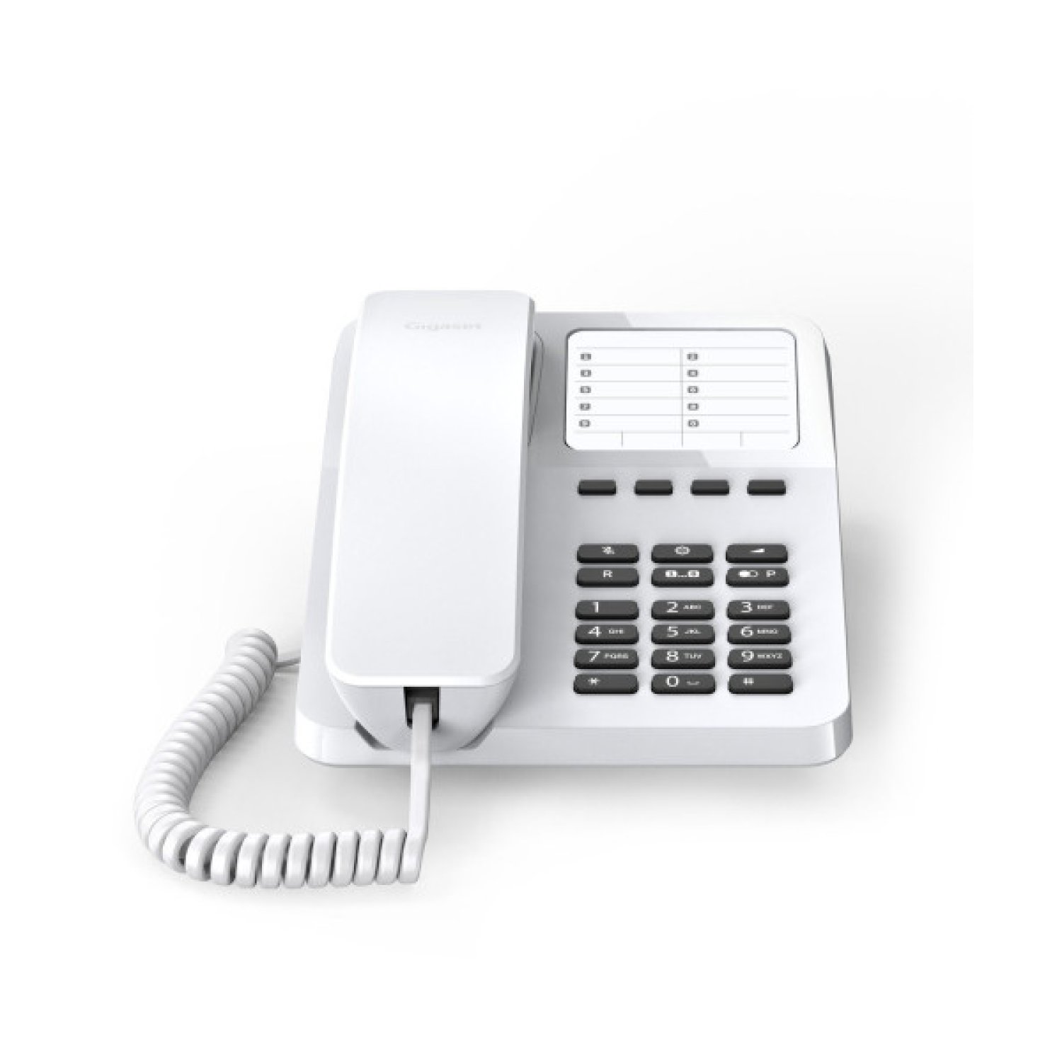 Gigaset Desk 400 · Teléfono Analógico · Blanco