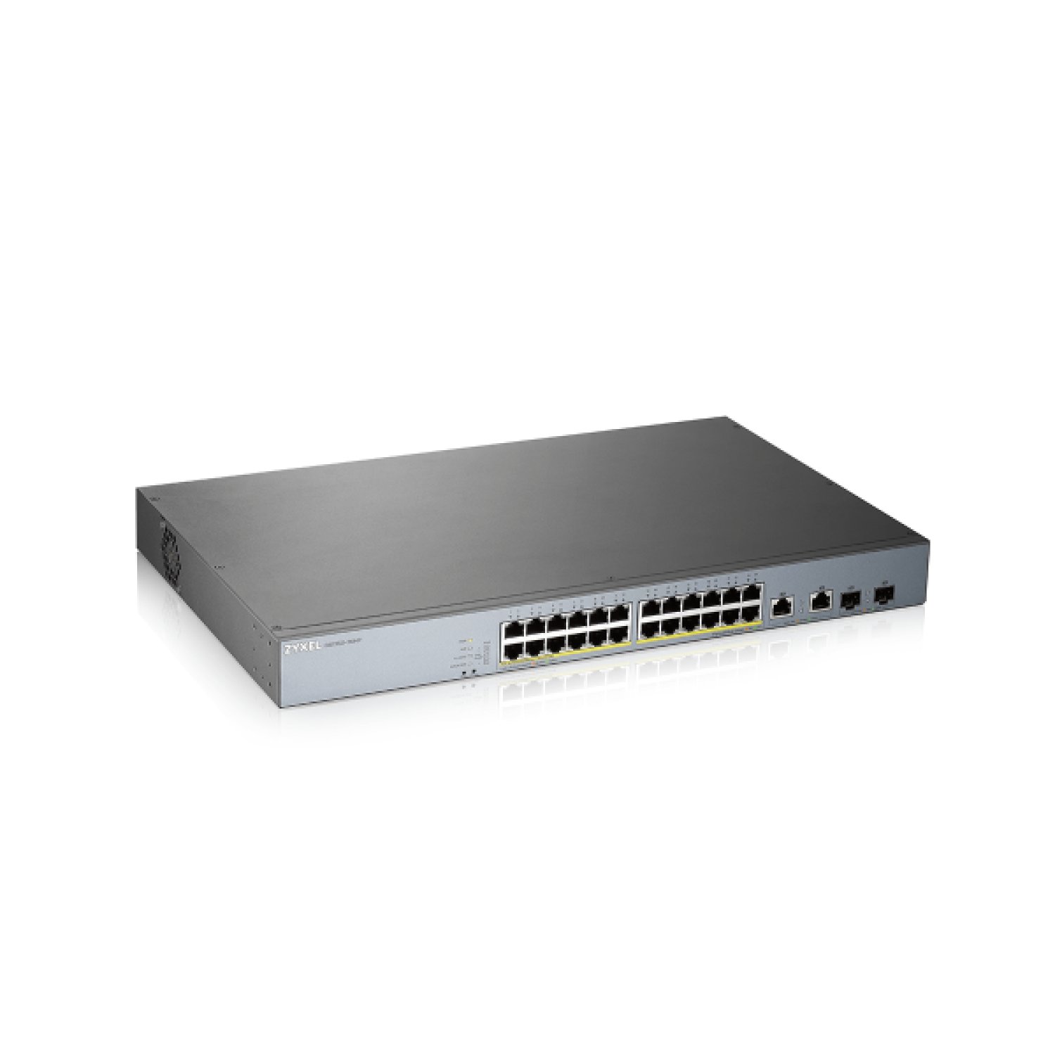Zyxel GS1350-26HP · Switch Gestionado L2 · 26 Puertos Gigabit · PoE · Gris