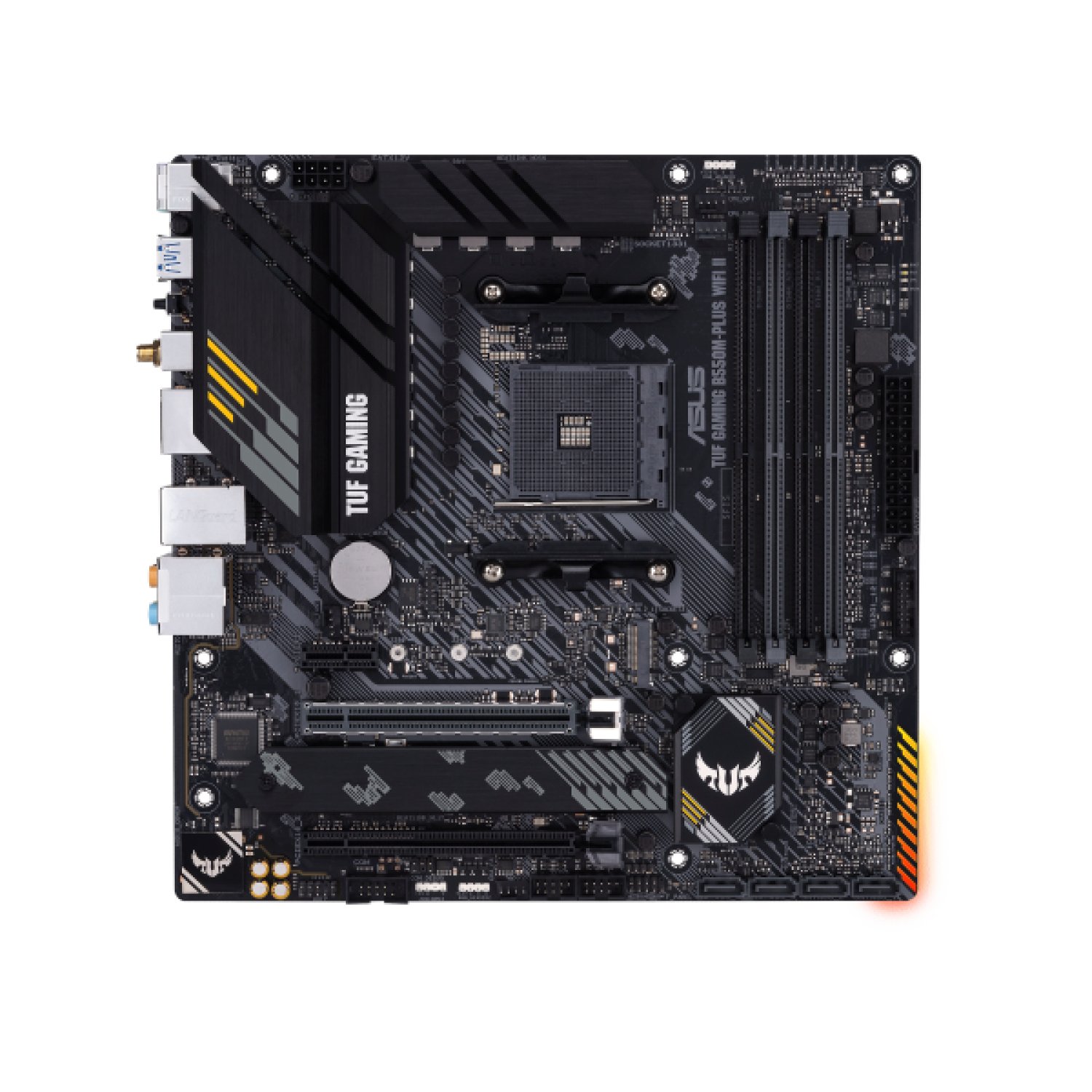 ASUS TUF Gaming B550M-Plus WiFi II · AMD B550 · Micro ATX · Socket AM4