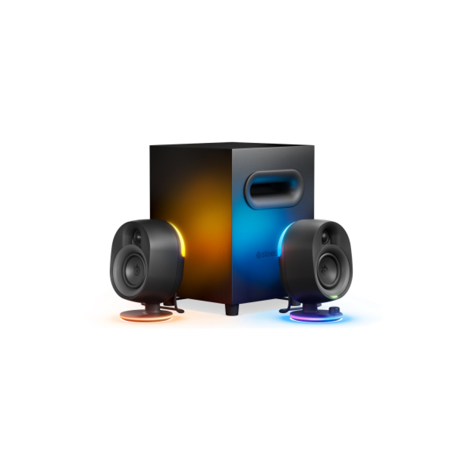 SteelSeries Arena 7 · Altavoz de Escritorio · Sonido Envolvente · 2.0 Estéreo